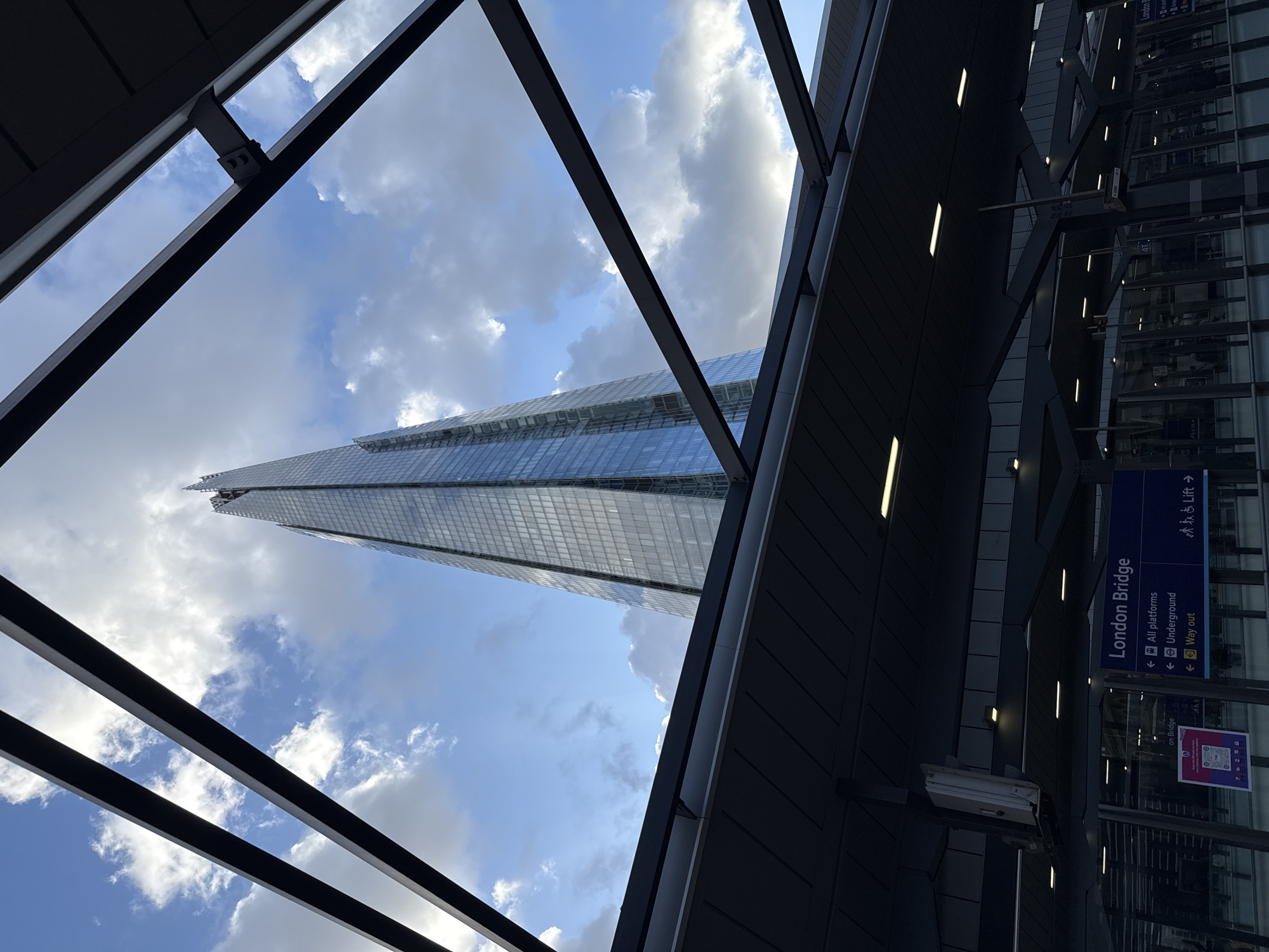 Rush hour activity captured at London Bridge station