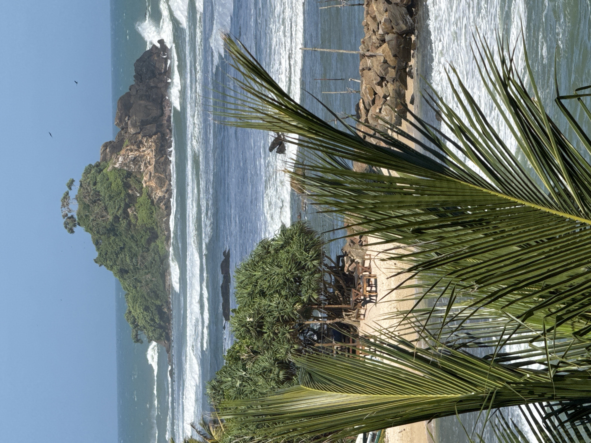 Beach, boats, and street snacks on the Sri Lankan coast