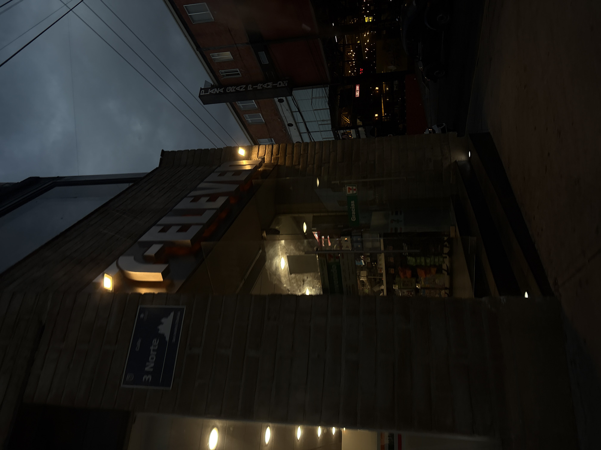 Evening street scenes captured around historic church in Cholula