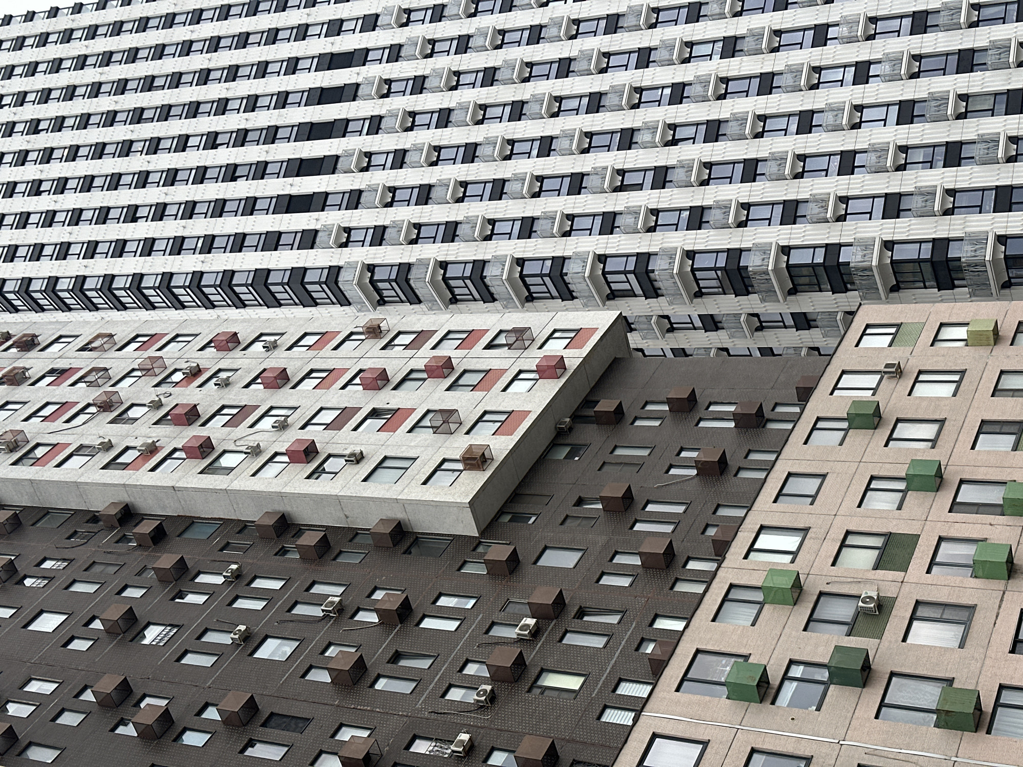 Residential buildings documented in Khimki, Russia