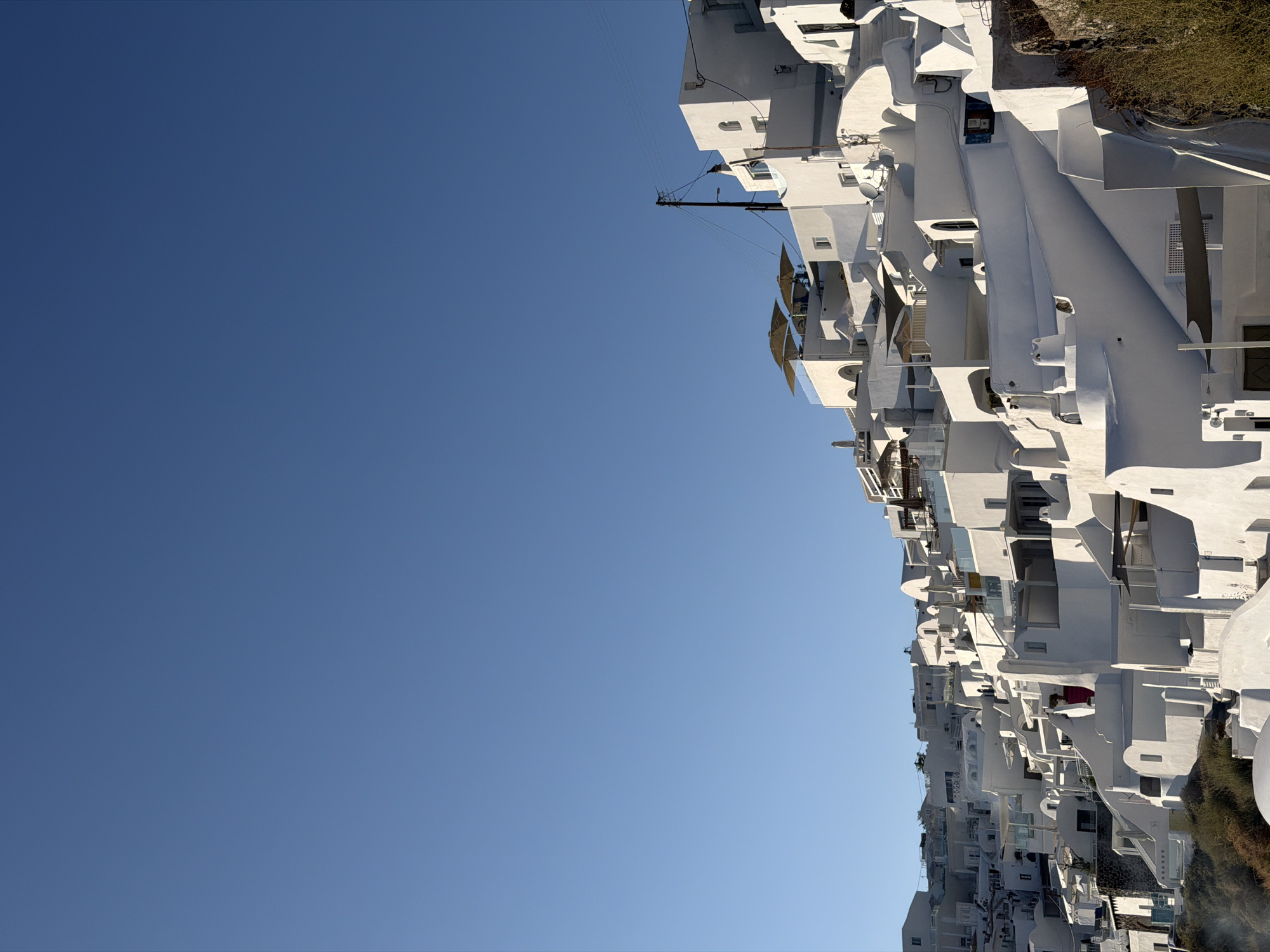 Afternoon exploring Santorini's clifftop whitewashed villages