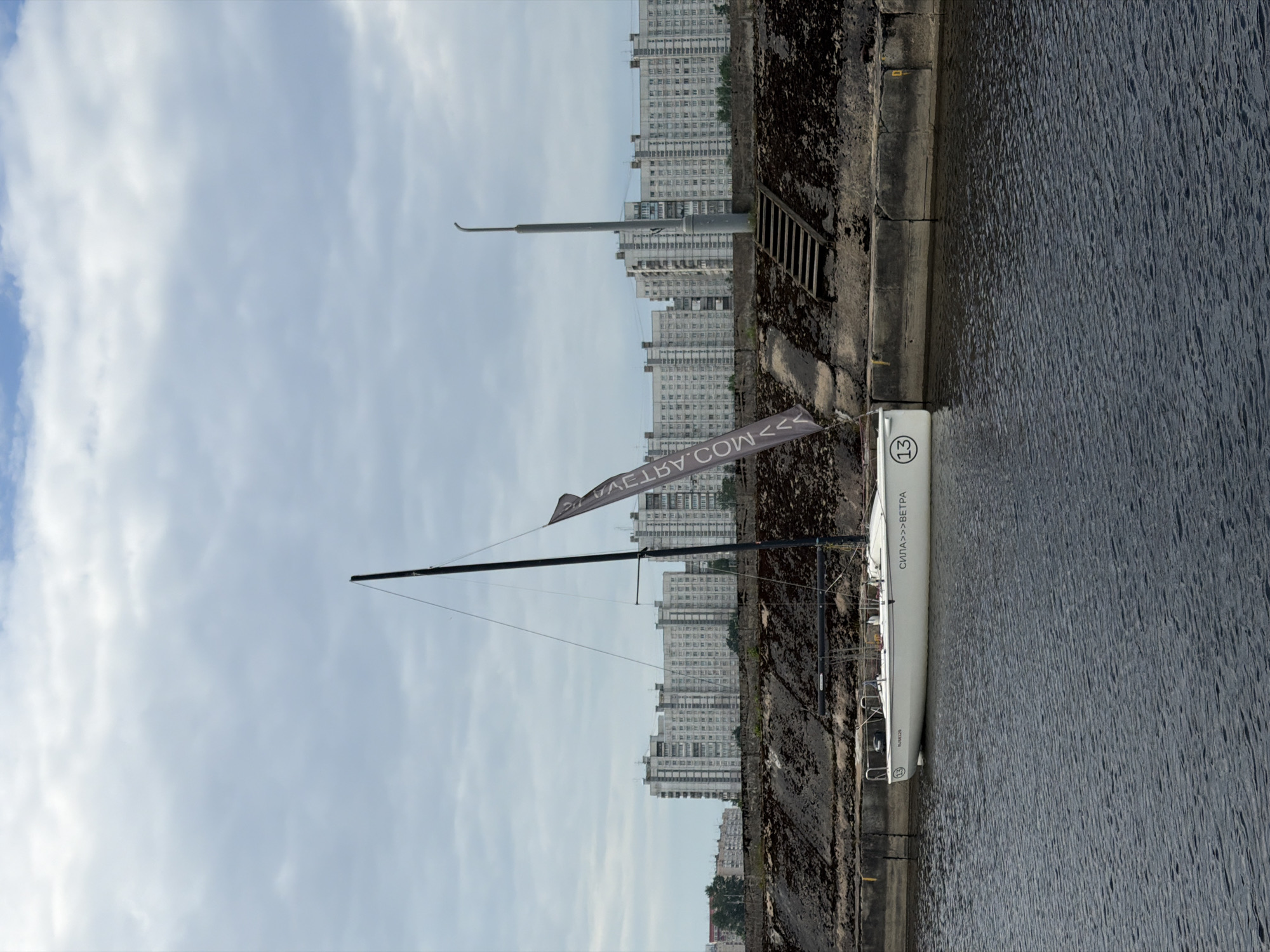 Morning sailing activity observed across Saint Petersburg waterways