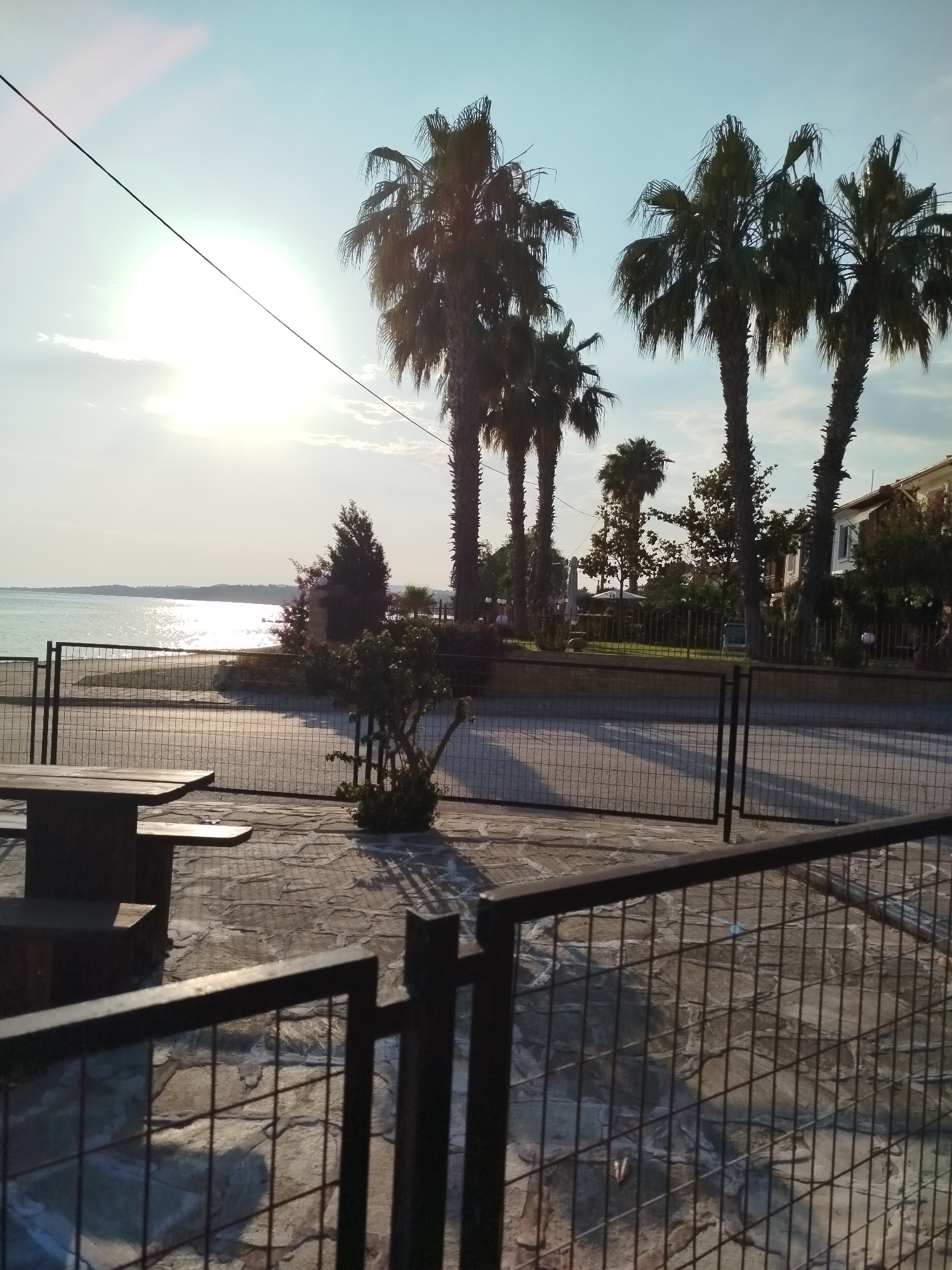 Afternoon life documented across Greek coastal community