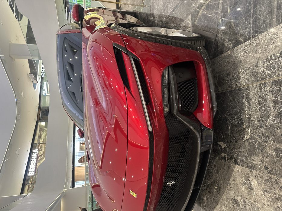 Luxury car exhibition spans multiple Tashkent shopping malls