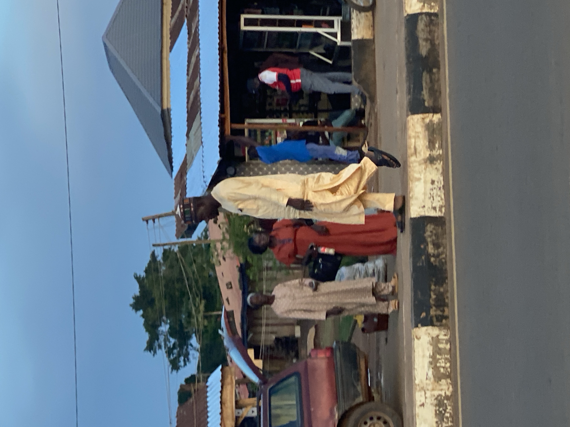 Afternoon street life documented in Kafanchan B, Nigeria