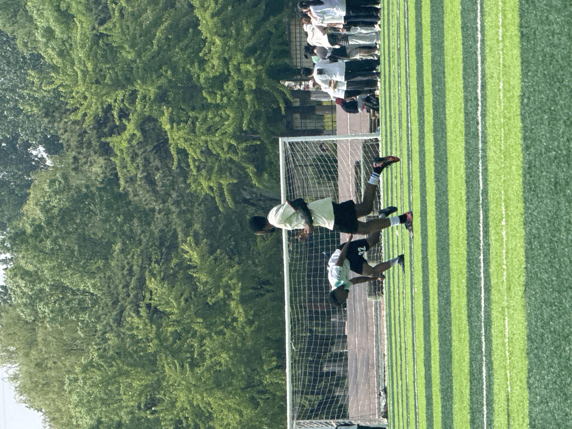 Early morning soccer match observed in Linghe, China