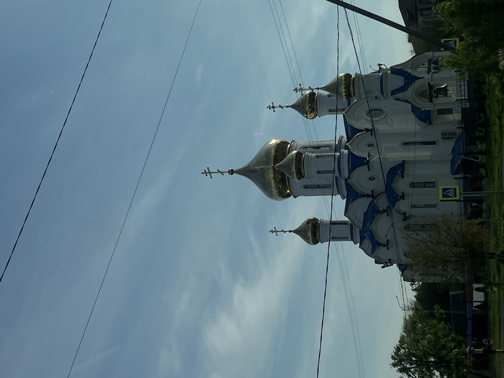 Orthodox cathedral documented by visitors in Novopokrovskaya, Russia