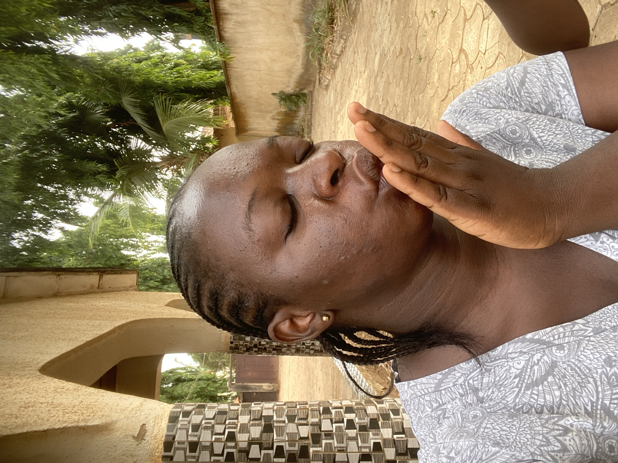 Mother and daughter share tender moments in Maigizo, Nigeria