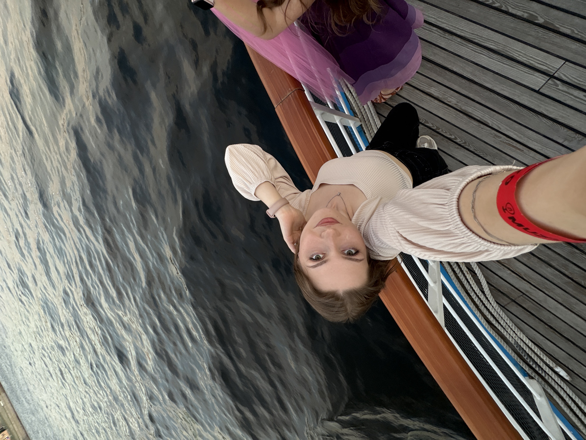 Evening boat cruise on the Neva River, Saint Petersburg