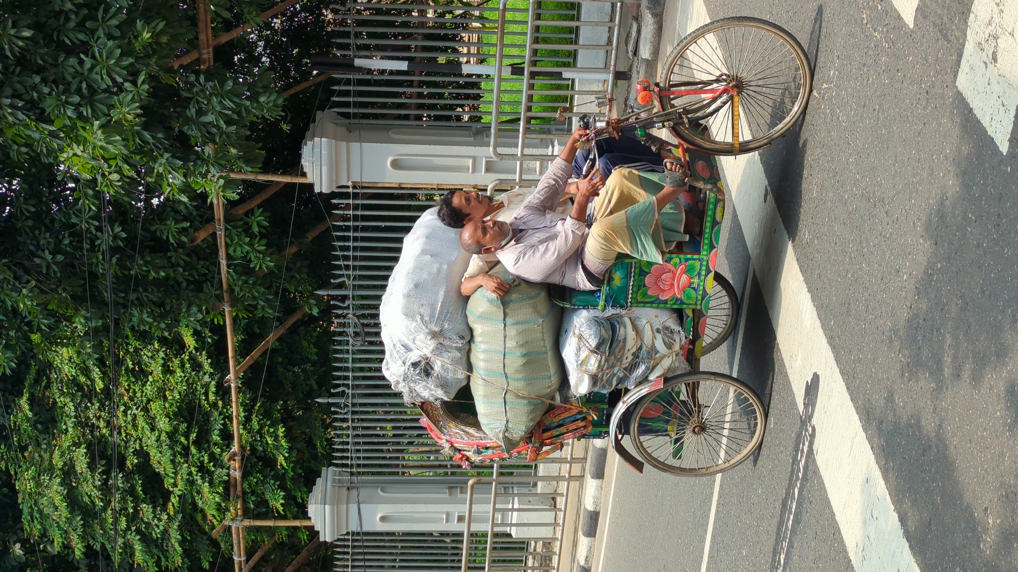 Morning street life documented across Dhaka neighborhoods