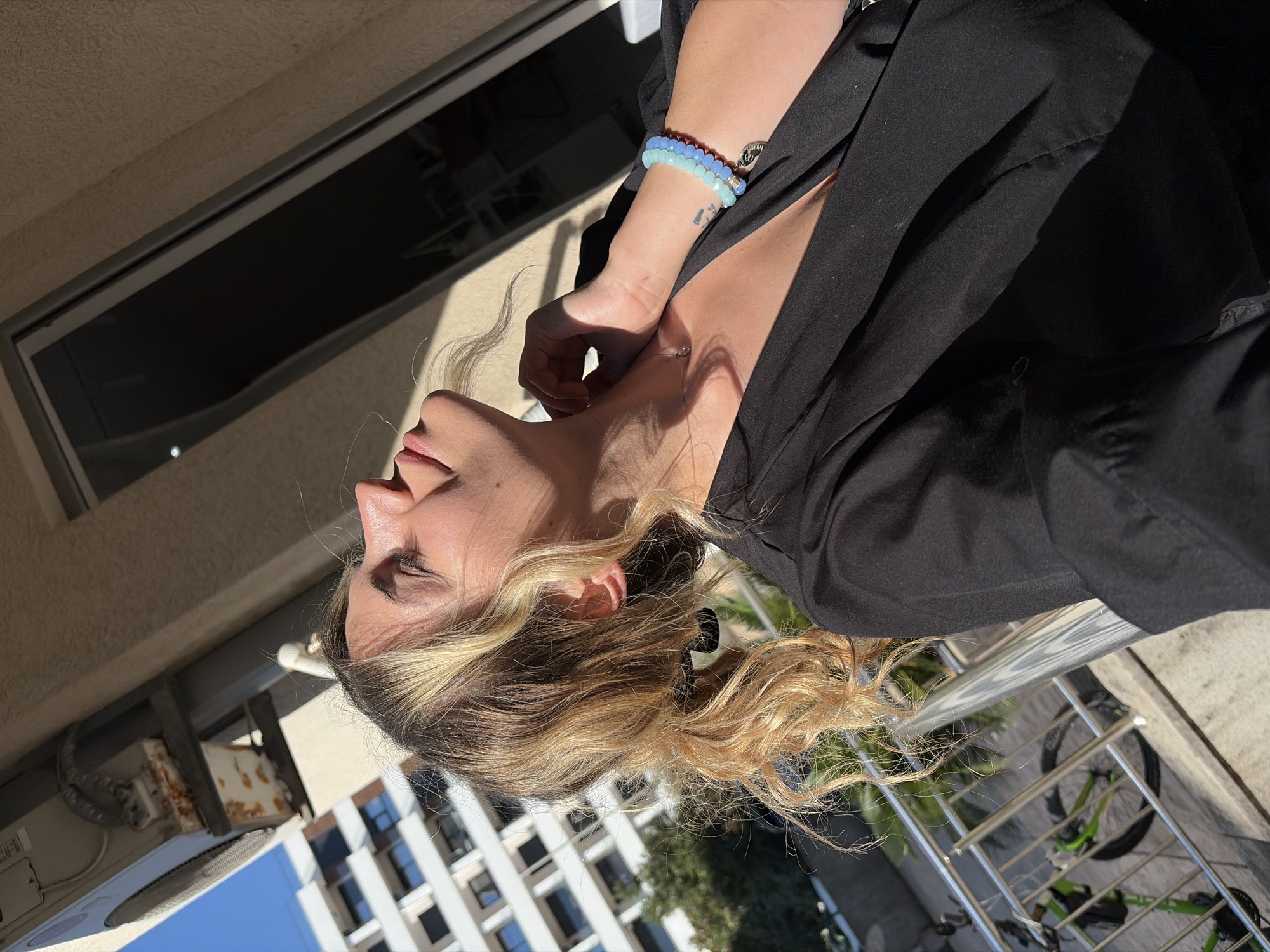 Woman's spa day documented across Budva beauty salon
