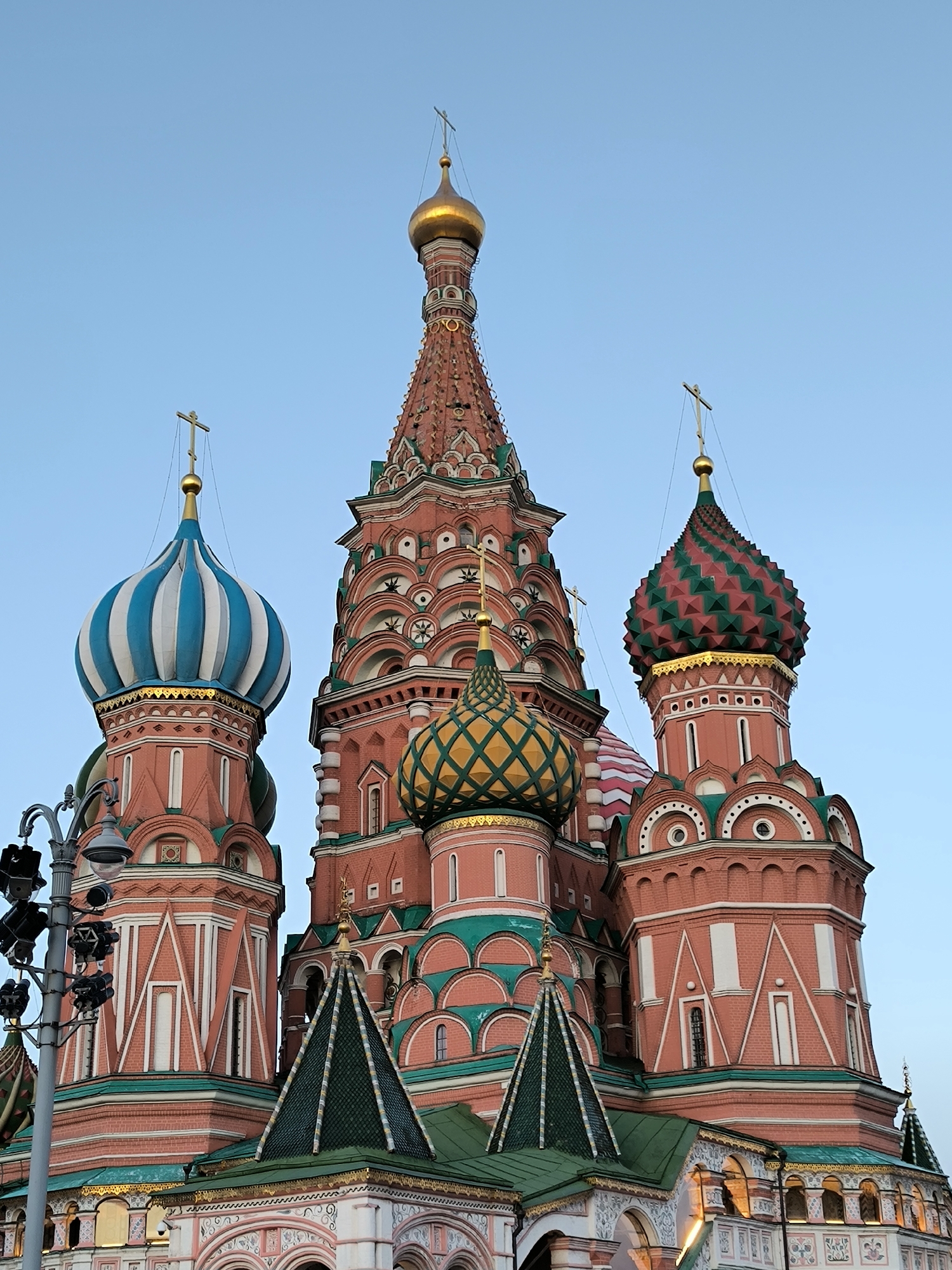 Red Square landmarks at golden hour, Moscow