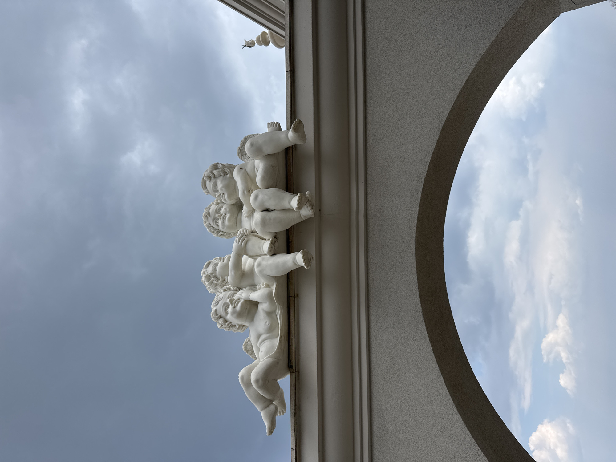 Varna moments: architectural cherubs and coastal solitude documented