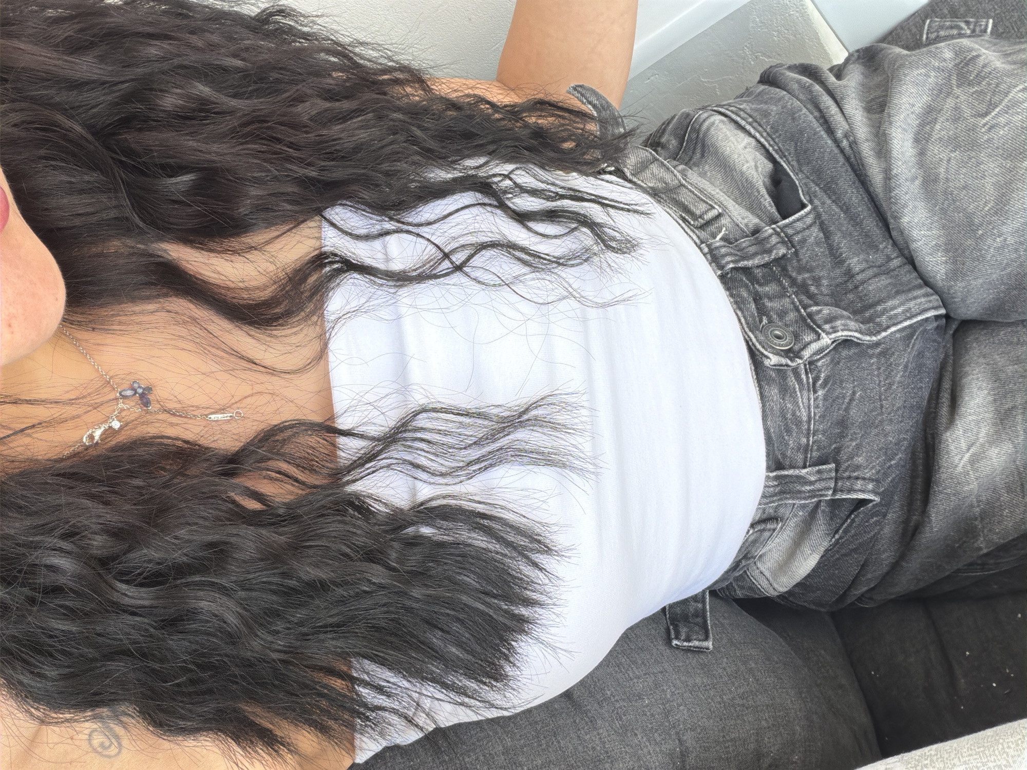 Morning get-ready selfie session at a Plovdiv apartment