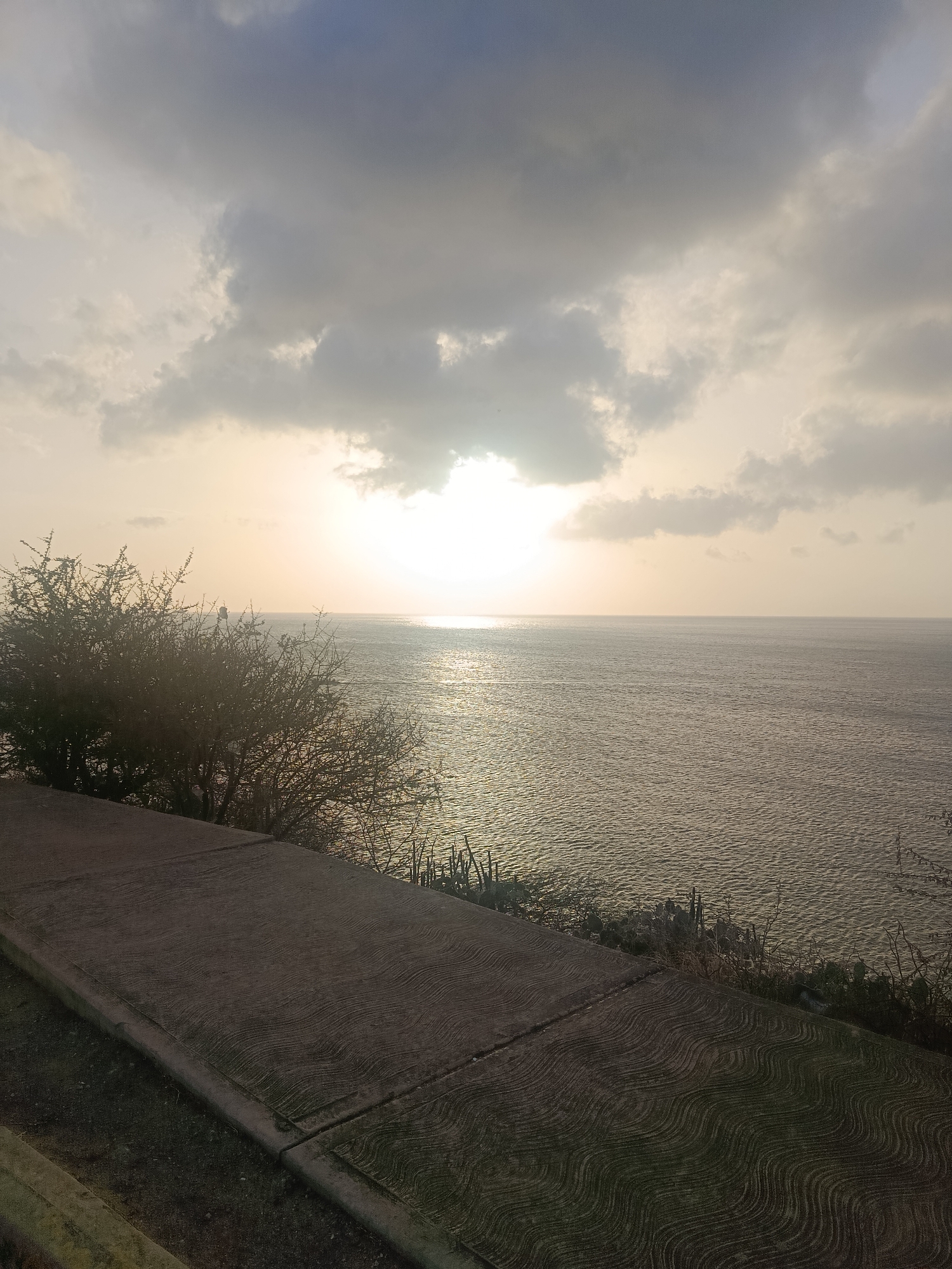Evening bay views documented in Juan Griego, Venezuela