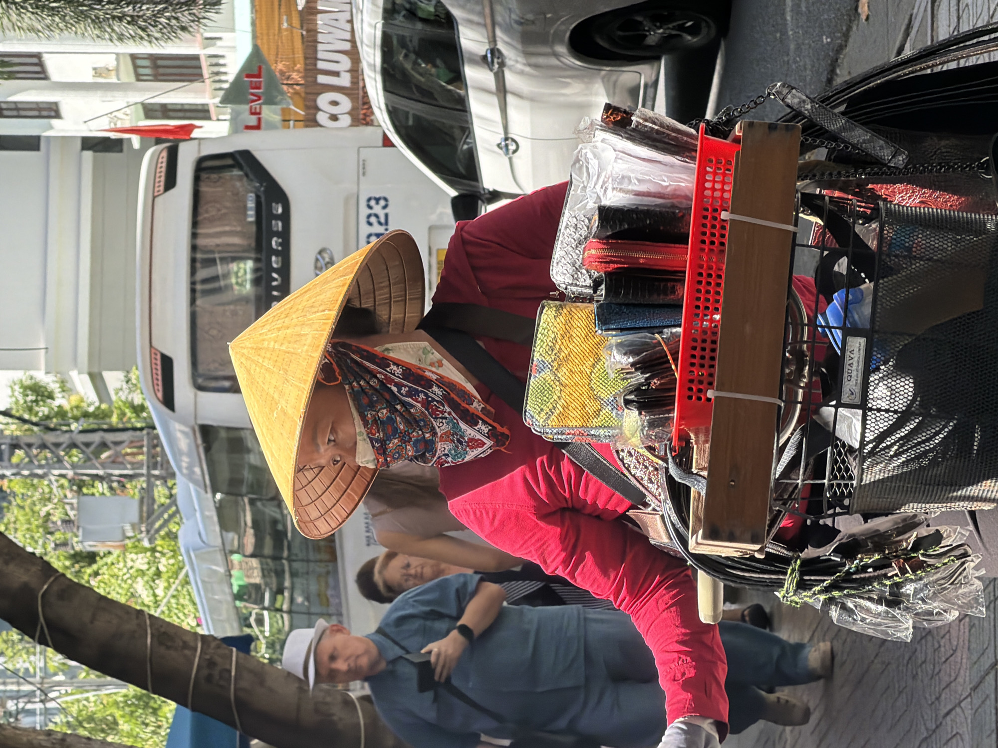 Street vendors and fresh markets in downtown Nha Trang