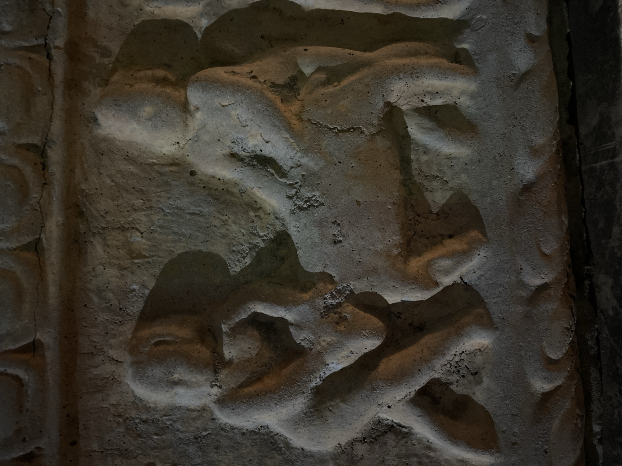 Tourist documents ancient carvings and city views in Budva