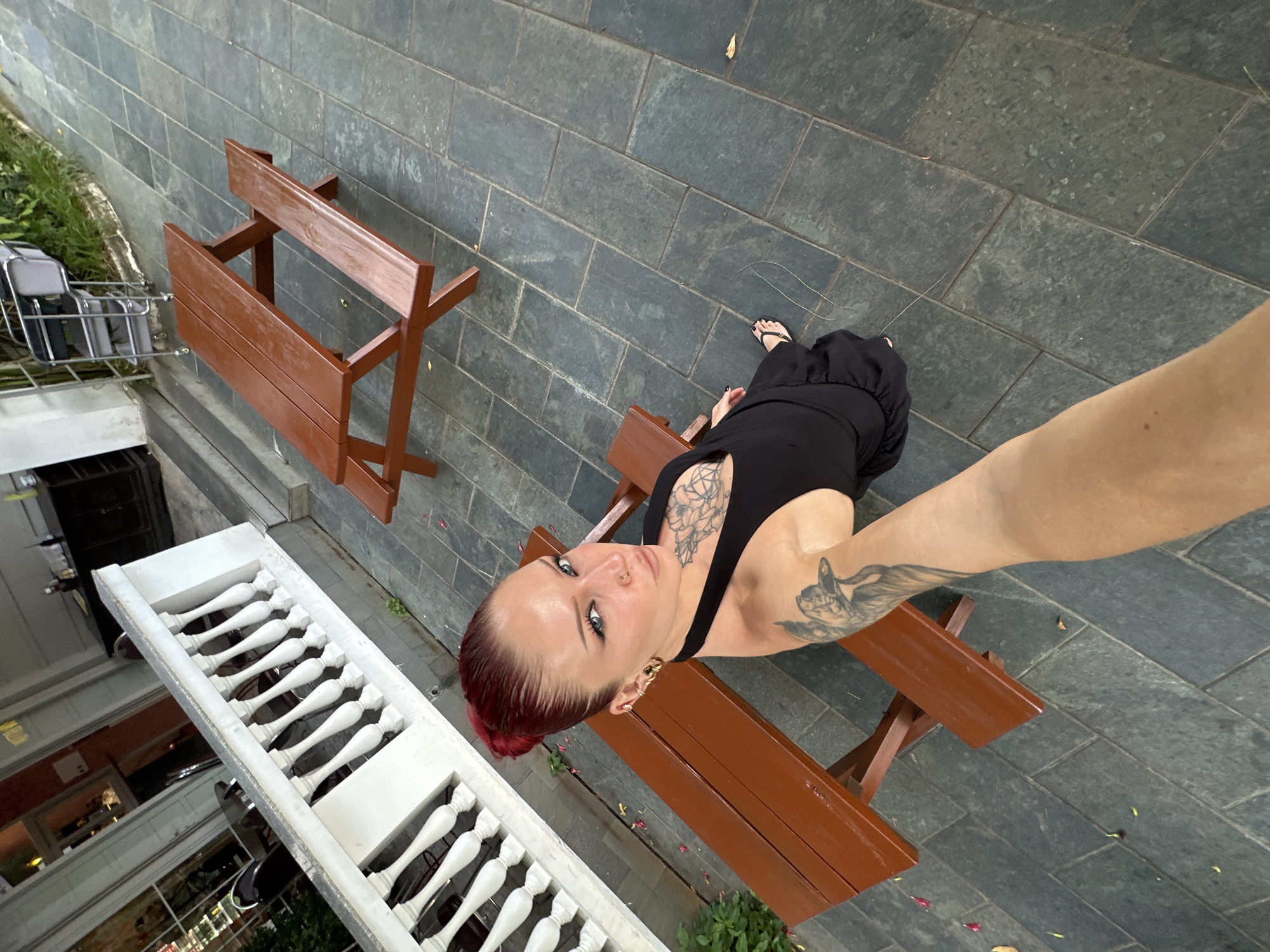 Selfies and river boats on a quiet Hoi An morning