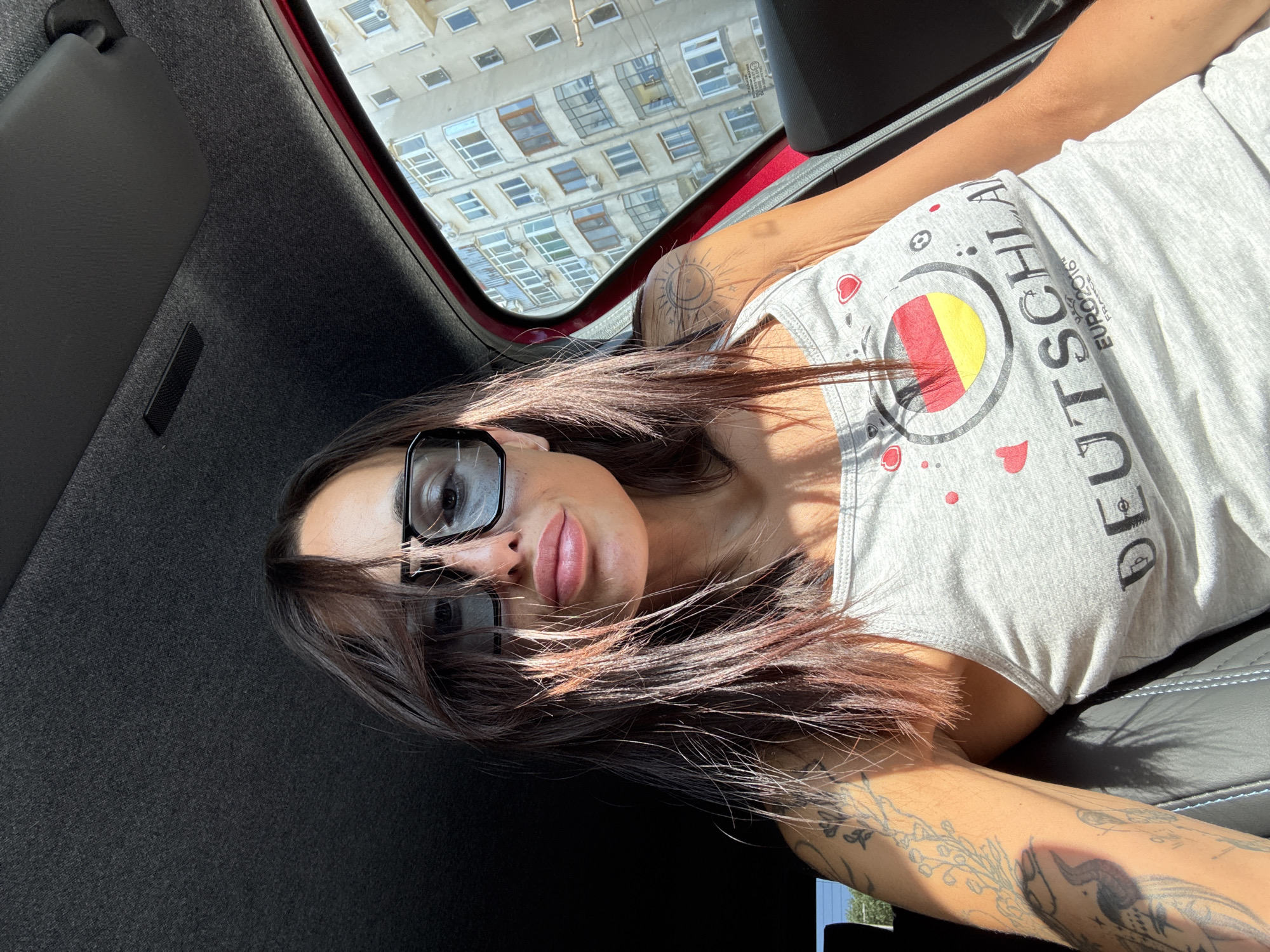 Casual selfies and a fish tank, Pleven, Bulgaria