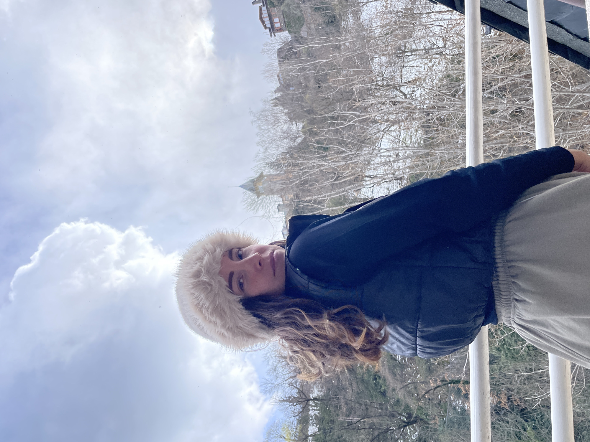 Light snowfall captured from balconies in Escaldes-Engordany, Andorra