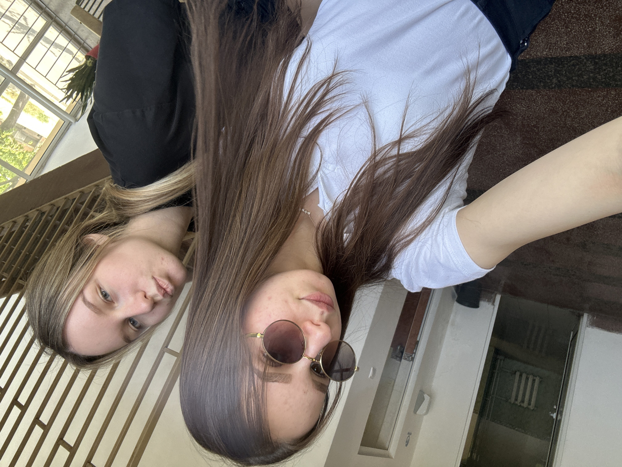 Students Take Morning Selfies in Blagoevgrad Classroom
