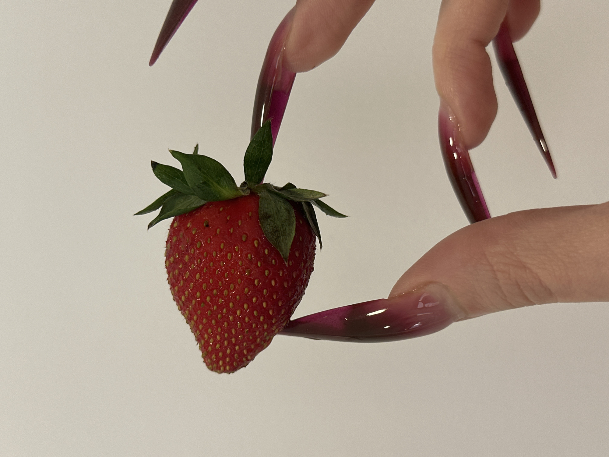 Woman poses with strawberries, flowers in Belgrade photo session