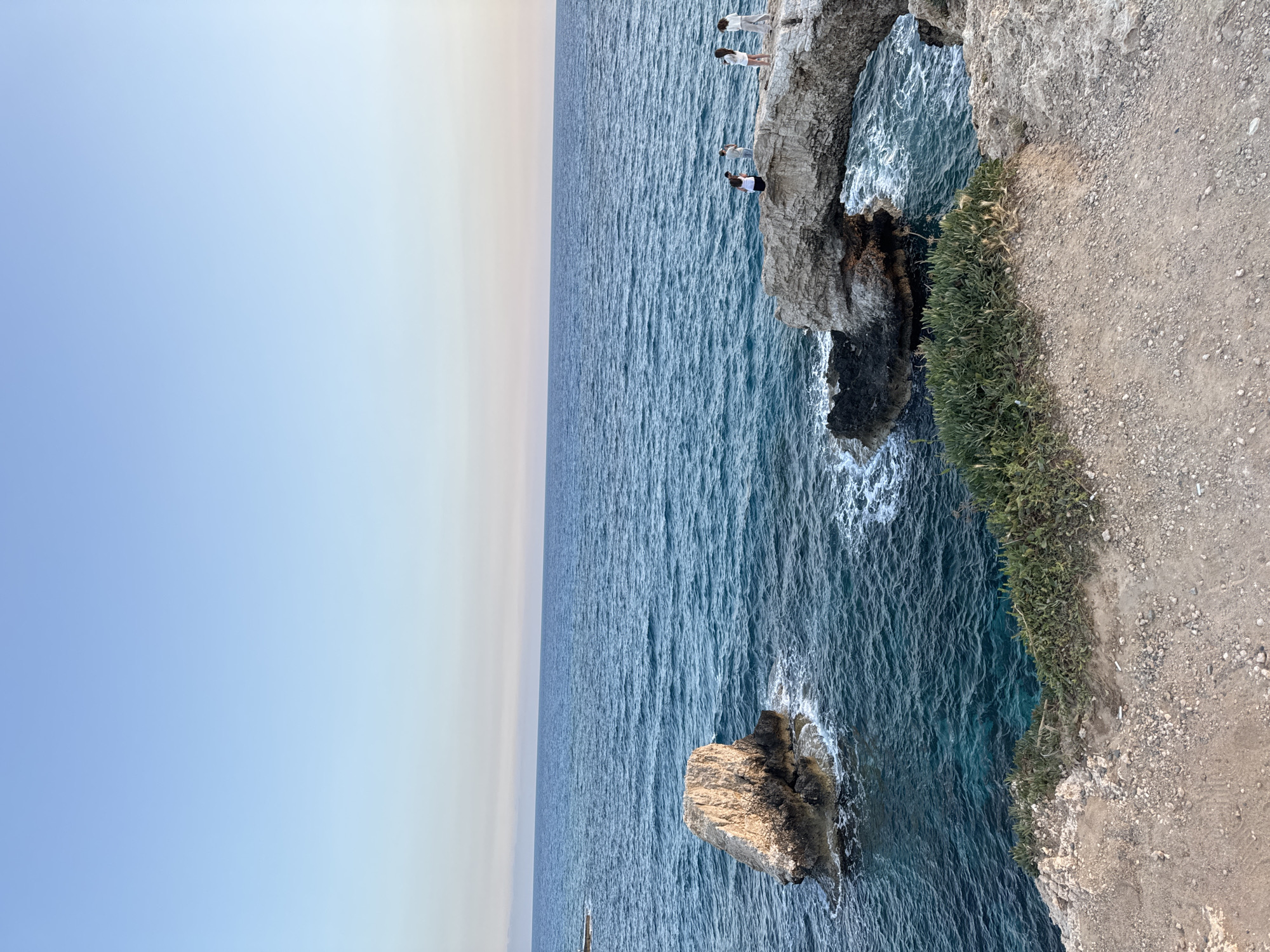 Clifftop coastal views captured in Ayia Napa, Cyprus