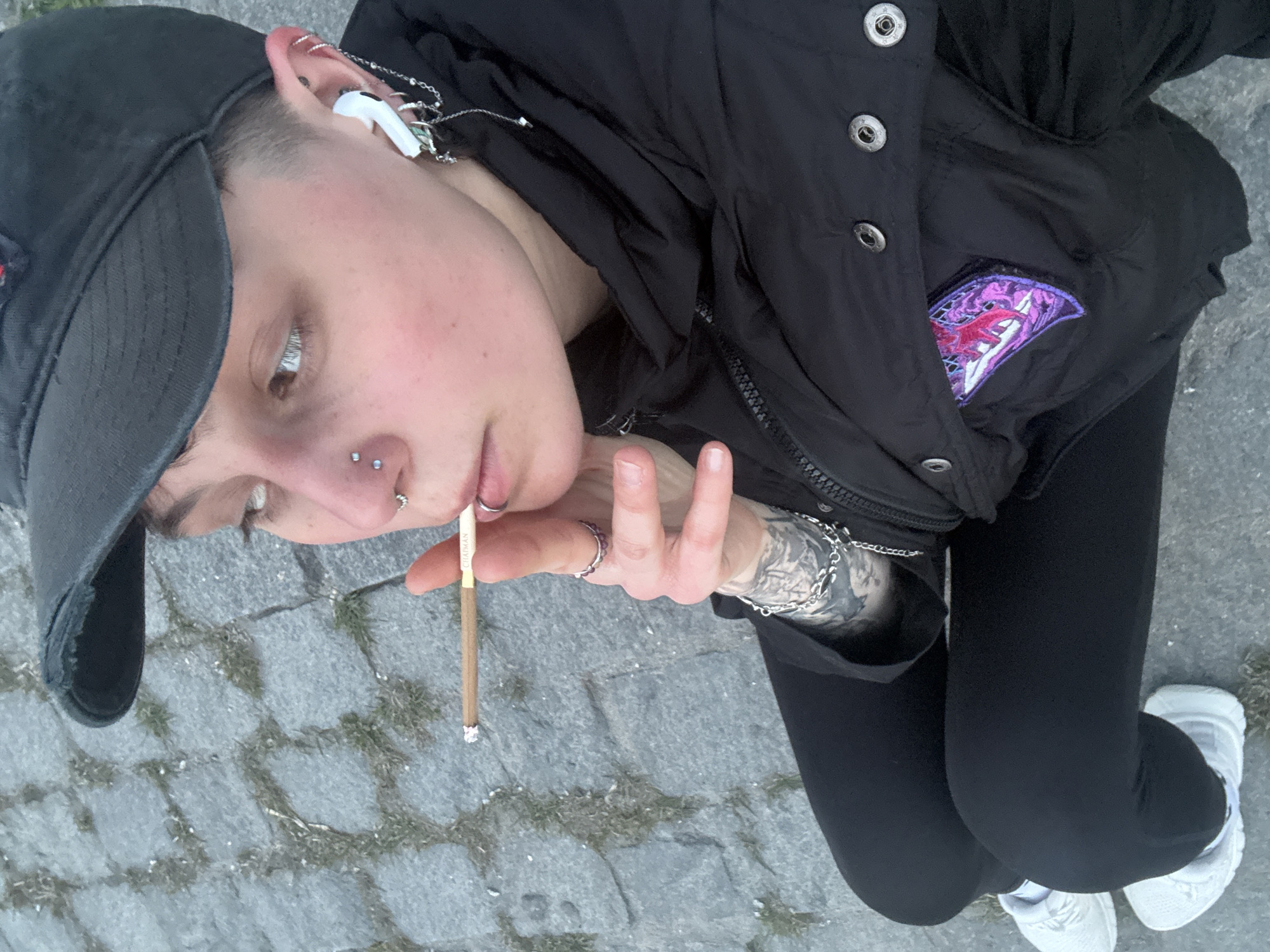 Young person enjoys waterfront moment in Saint Petersburg