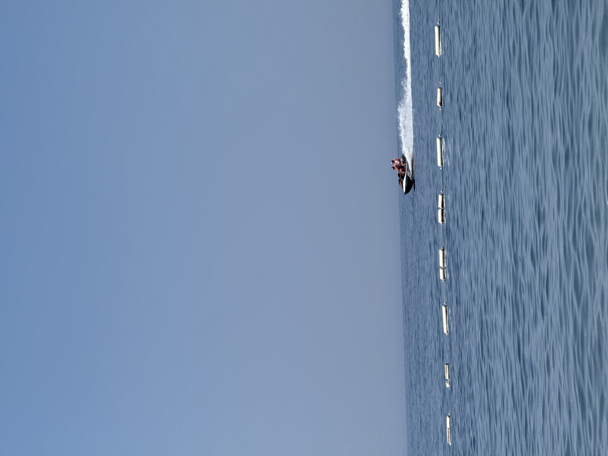 Summer morning on the water in Budva, Montenegro