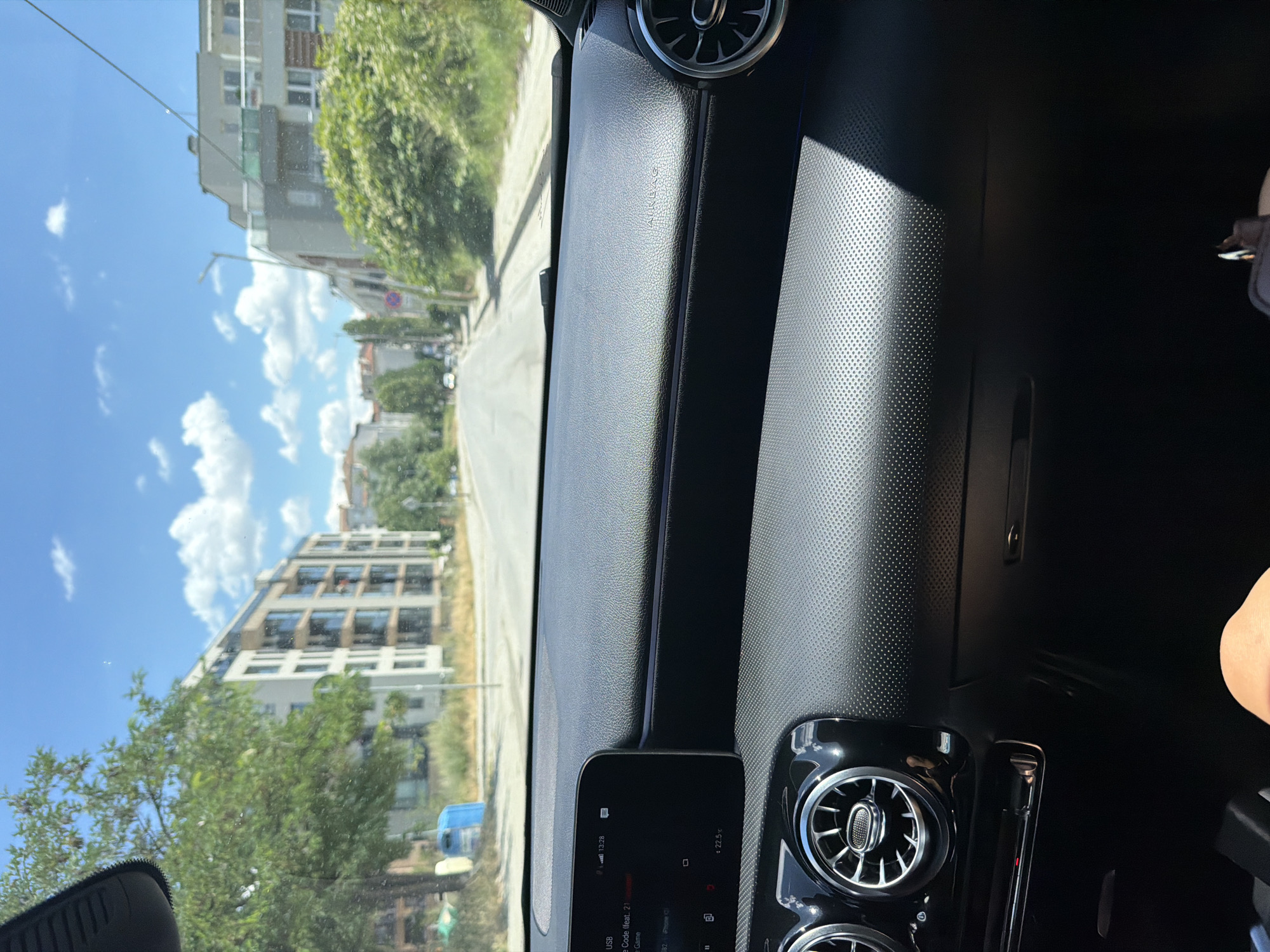 A Sofia morning split between driving and downtime