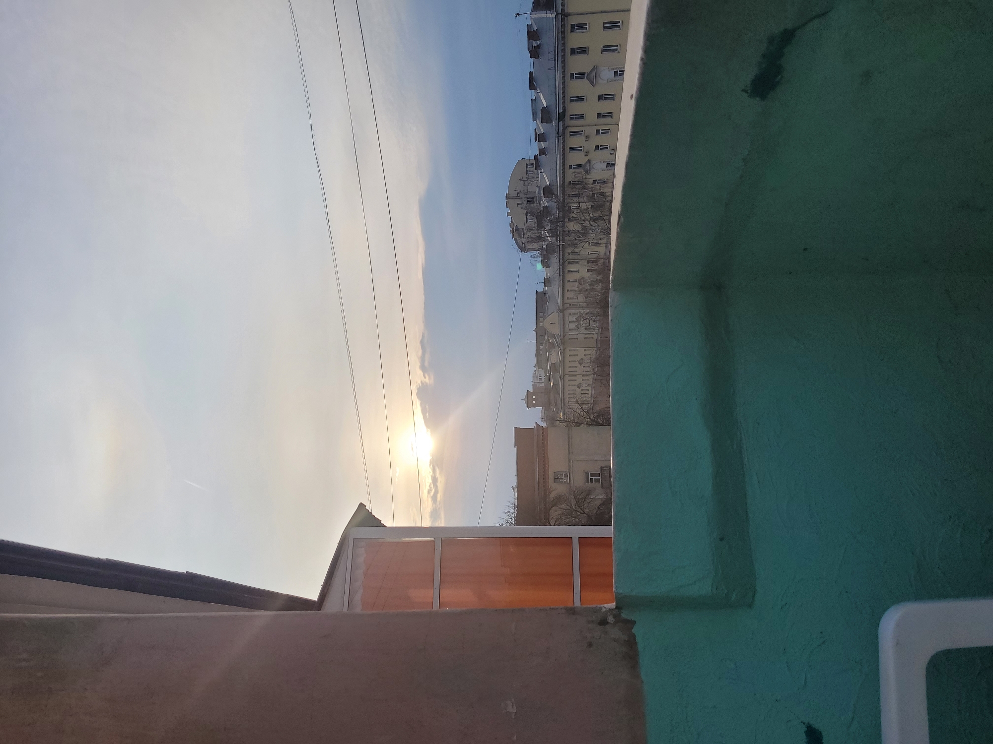 Angled cityscape photograph captured in Izhevsk, Russia