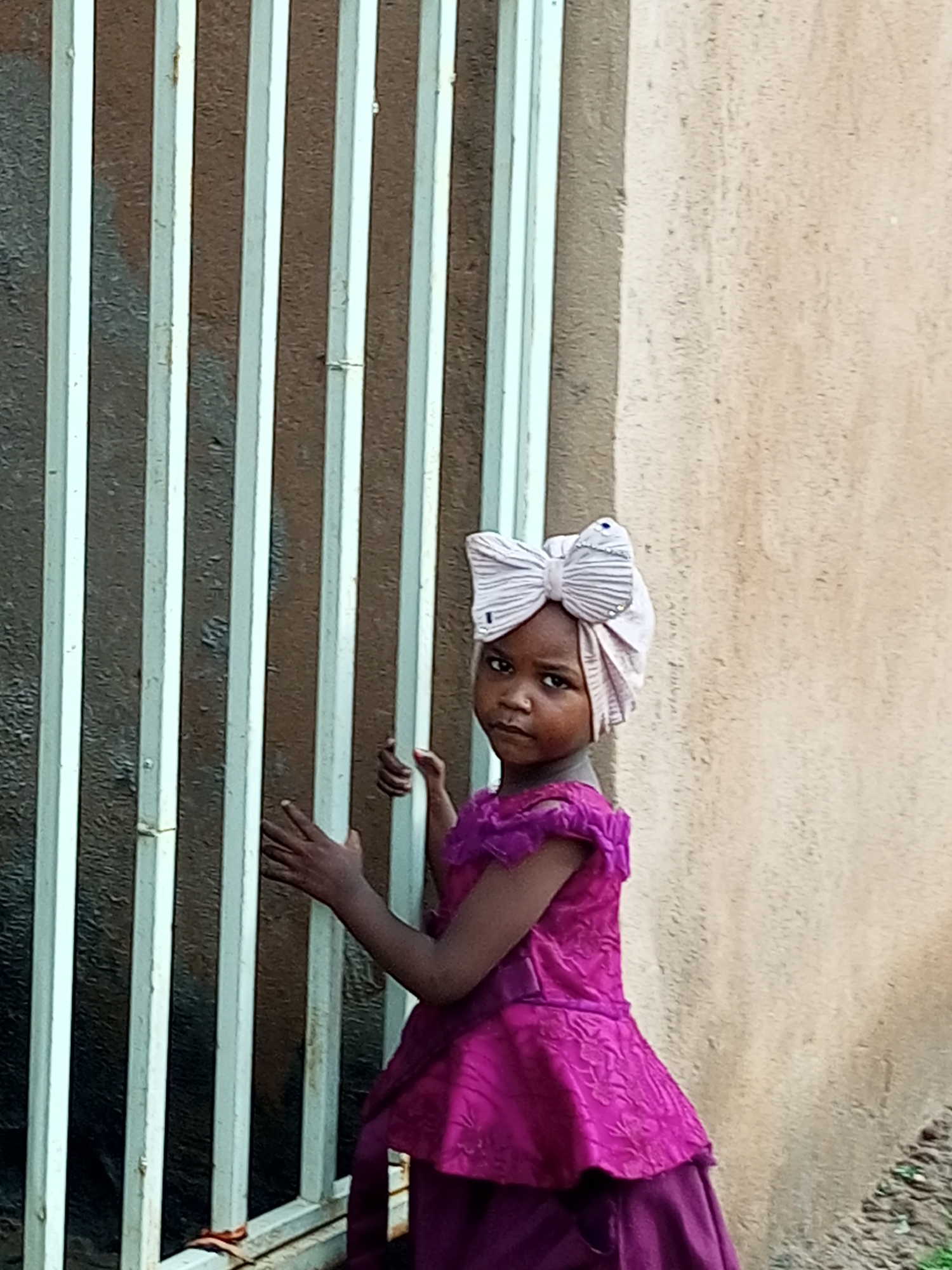 Morning street life in Gombe, Nigeria