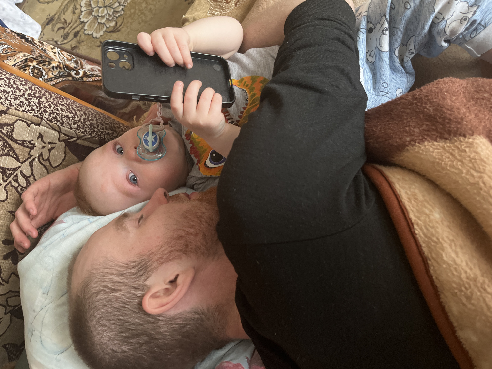Domestic Easter moments captured in Russian village