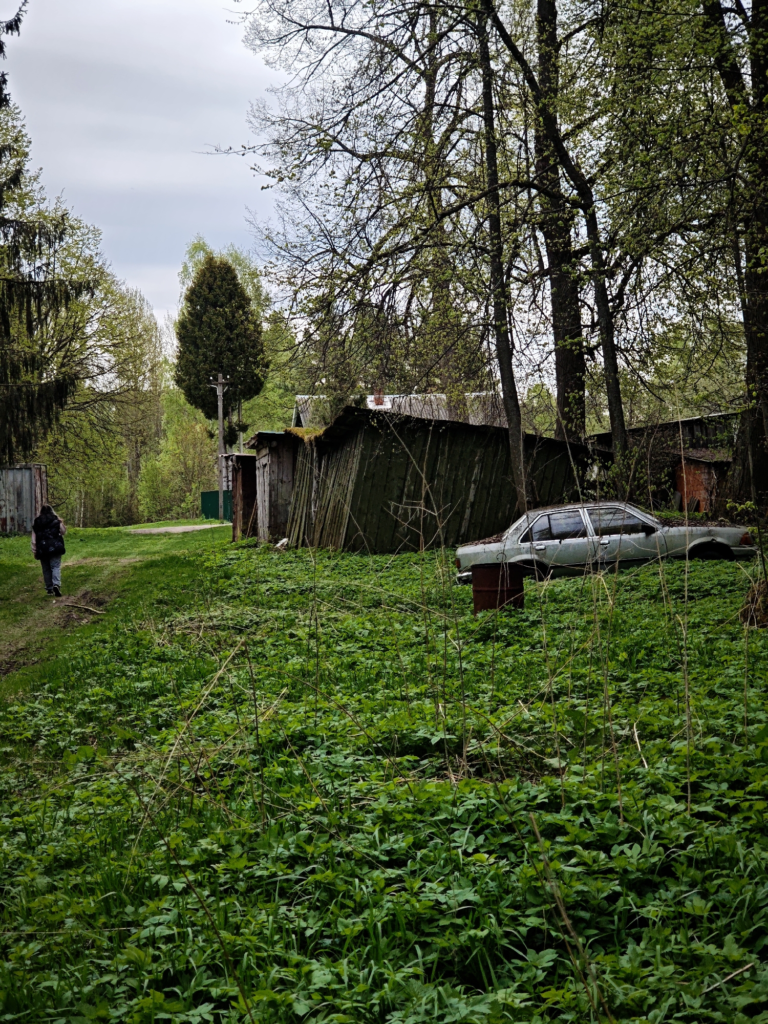 Spring countryside documentation recorded around Spas-Ugol, Russia