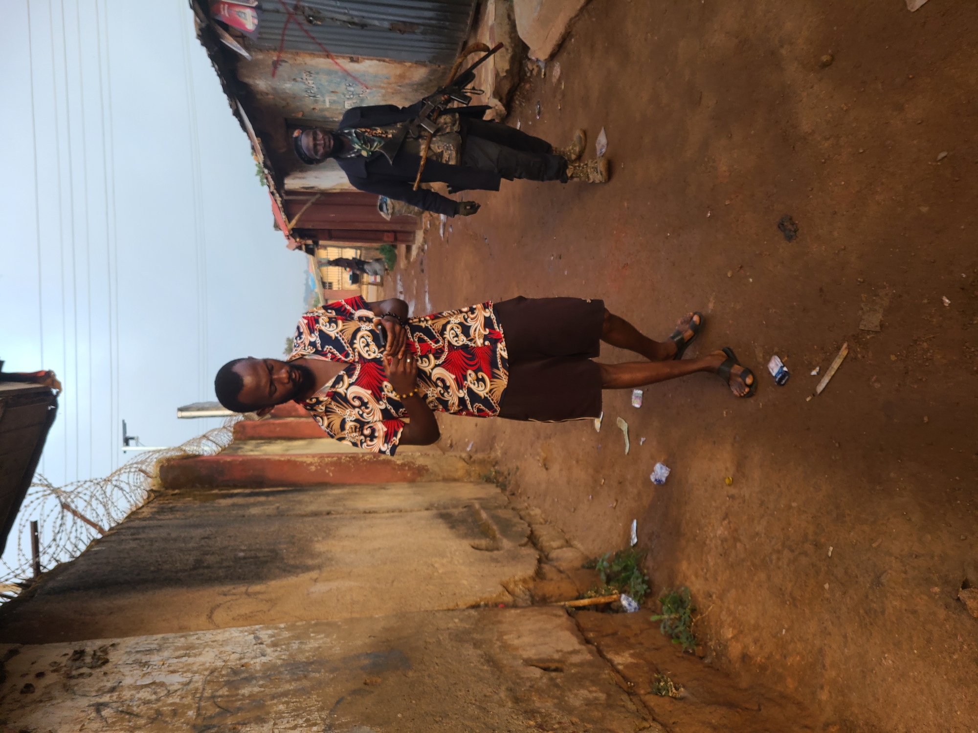 Morning street life documented in Jos, Nigeria