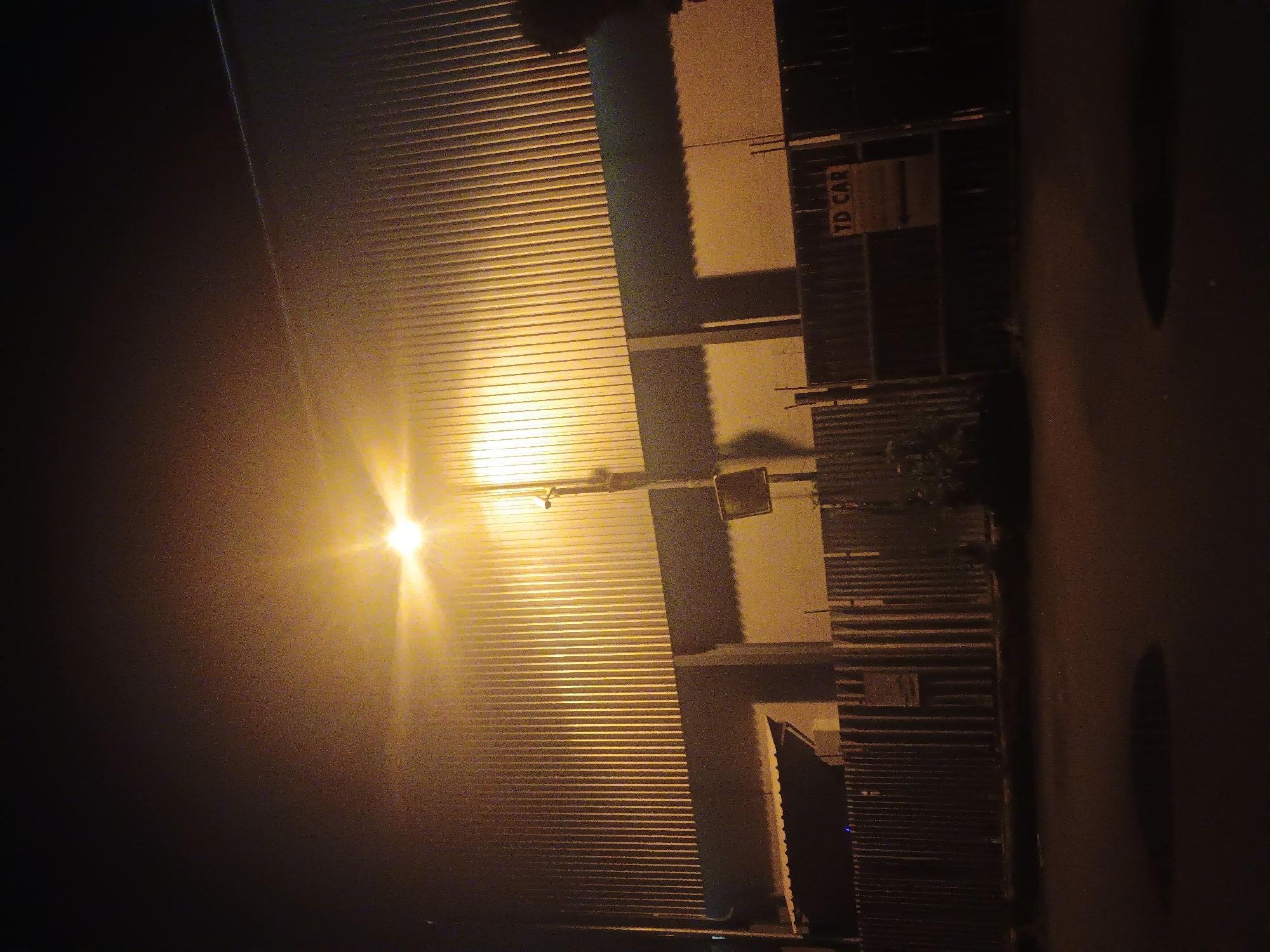 Nighttime photography session documents urban Kroměříž scenes over 12 minutes