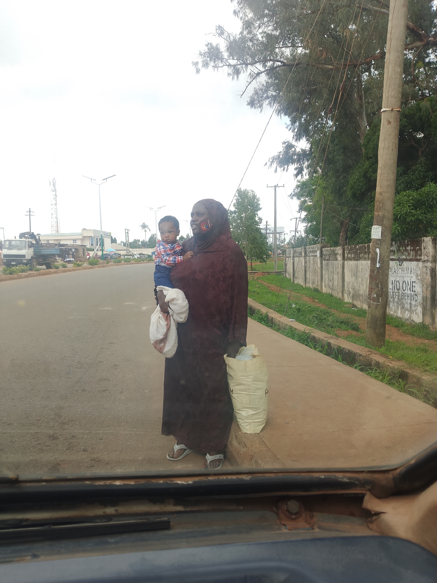 Daily life moments captured across unknown location Monday morning