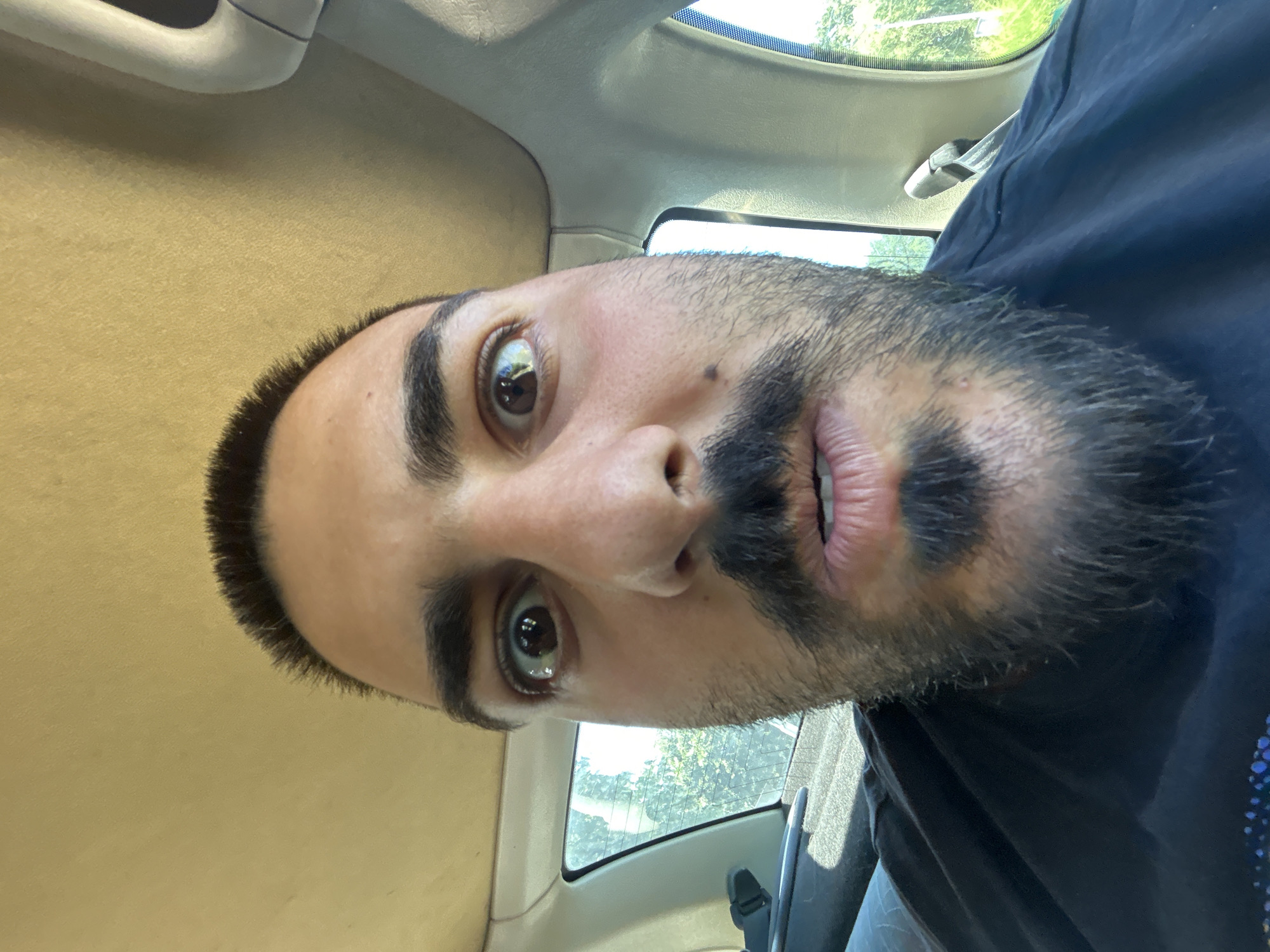 Encouraging messages and vehicle selfies from Plovdiv