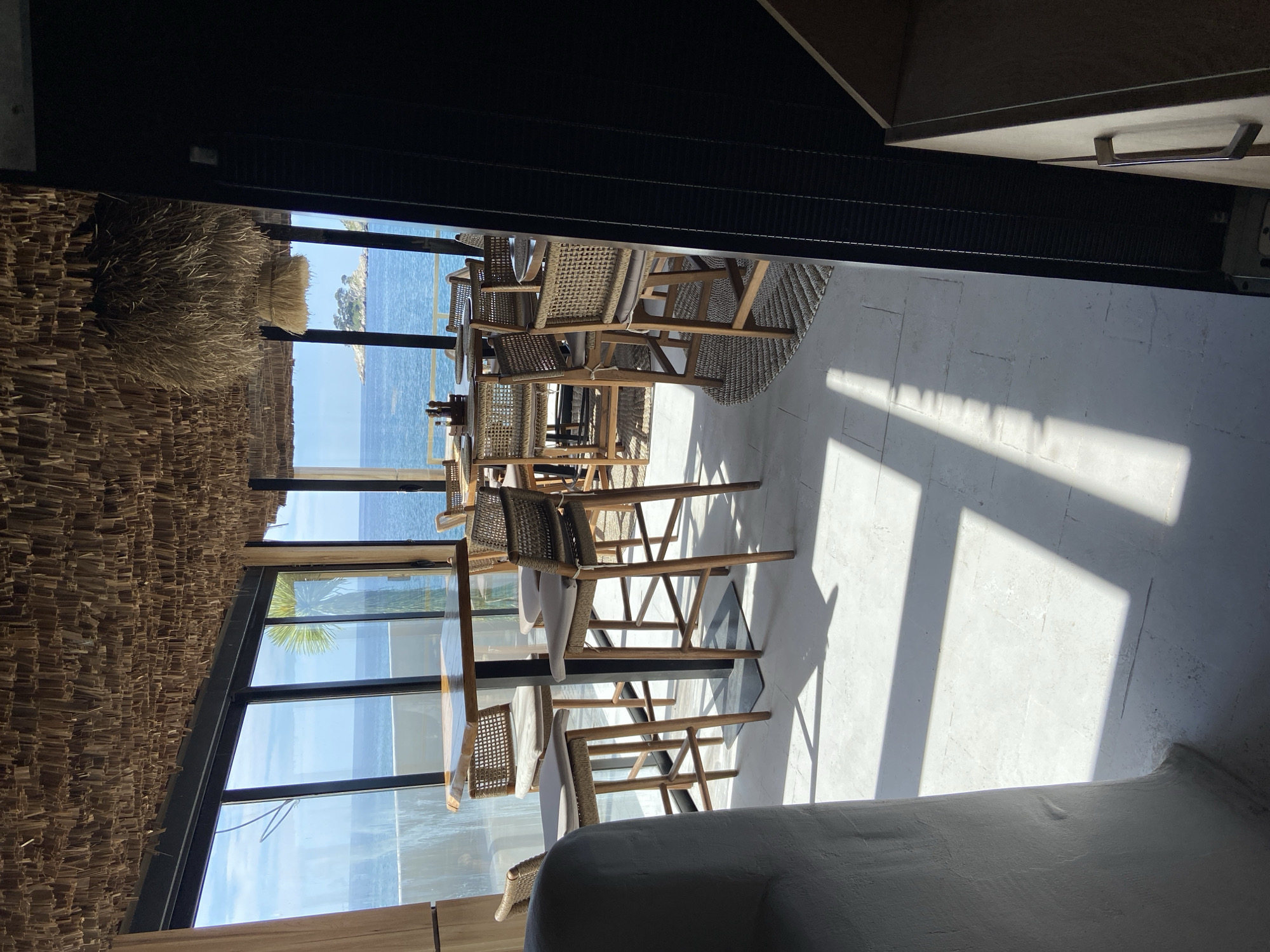 Restaurant interior documentation captured in Petrovac centar Montenegro