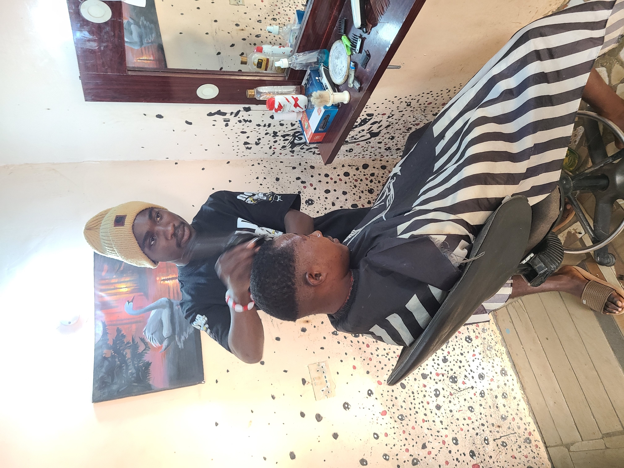 Daily life unfolds on Jos streets during morning hours