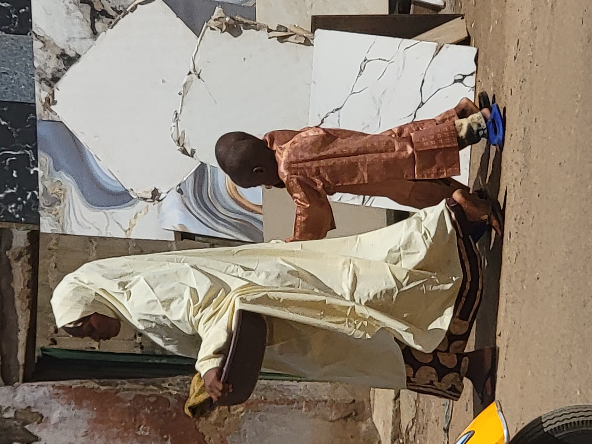 Daily life continues in Maiburiji, Nigeria marketplace and streets