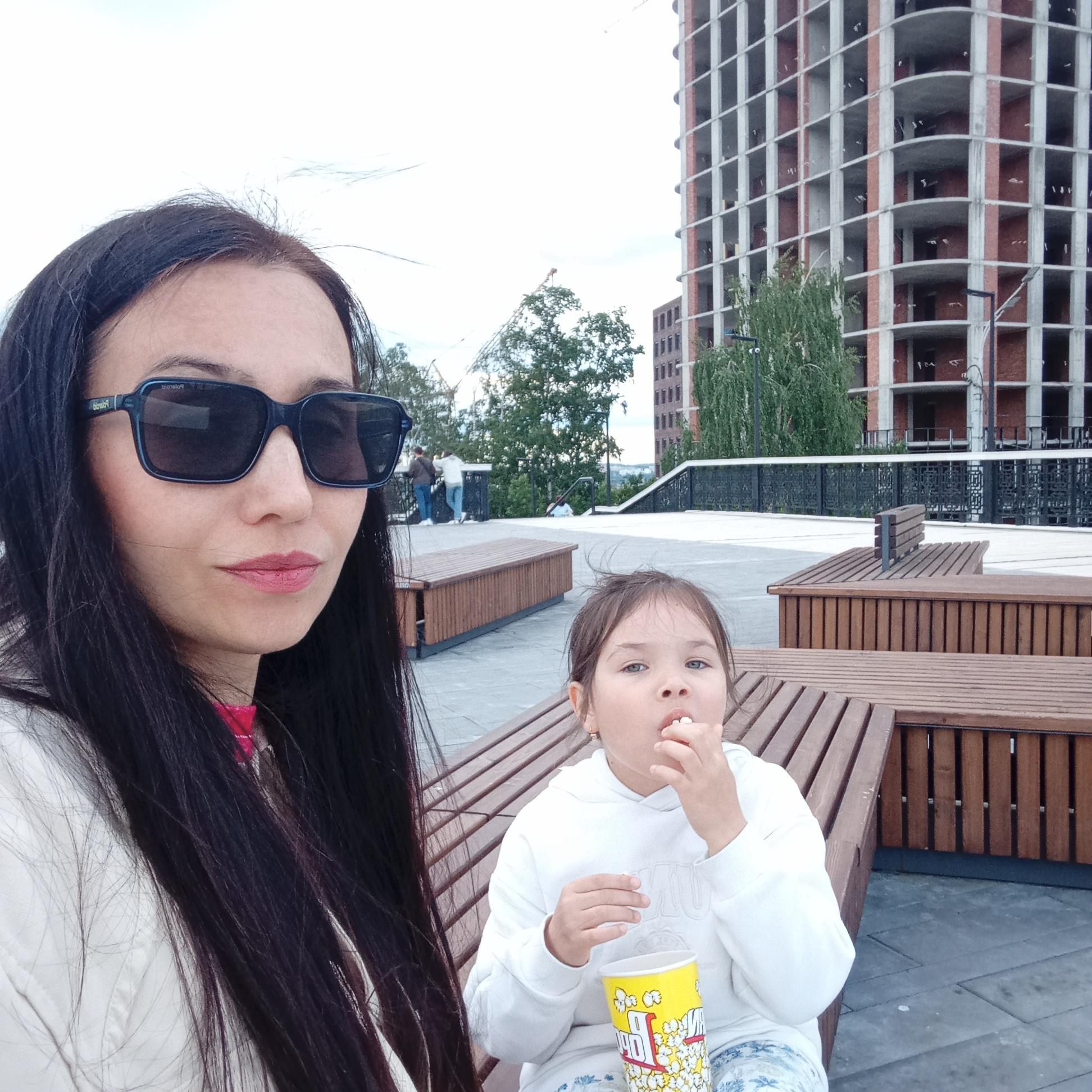Afternoon leisure activities documented at Izhevsk Pond Embankment