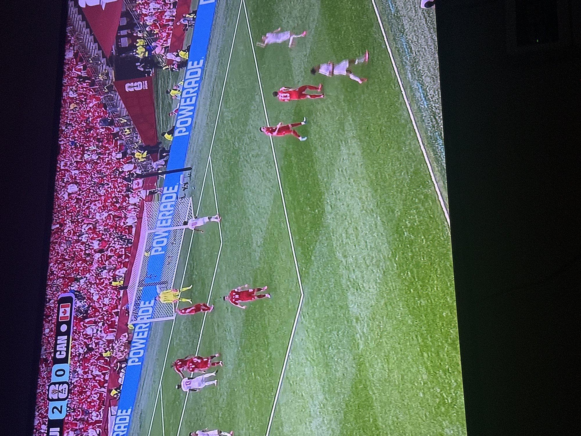 Switzerland vs Canada match watched live on TV in Dar es Salaam