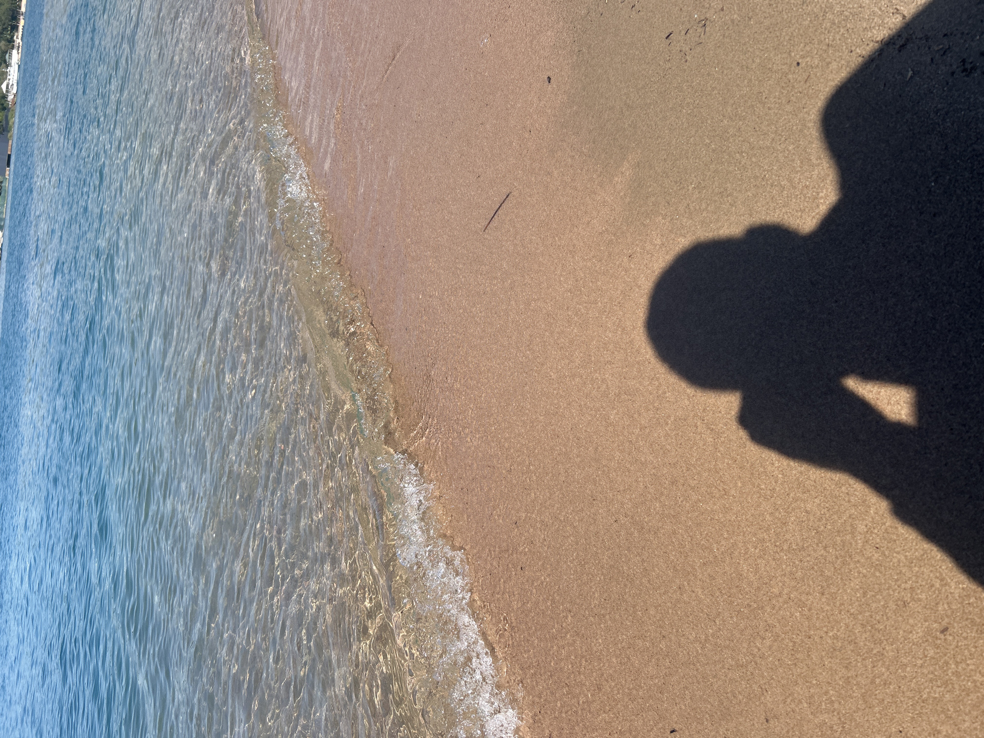 Quiet morning at Lake Issyk-Kul's Cholpon-Ata shore