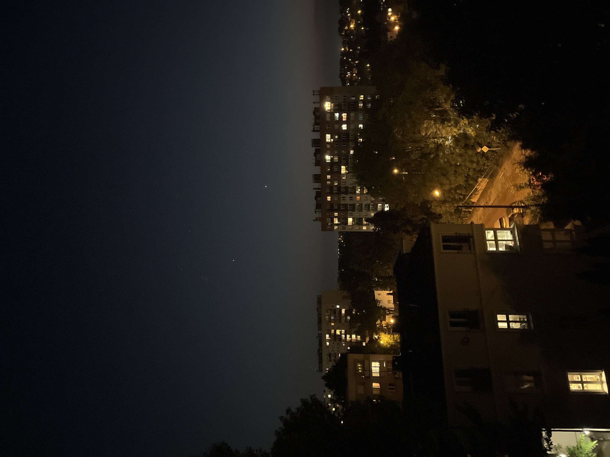 City residents document quiet evening neighborhood scenes