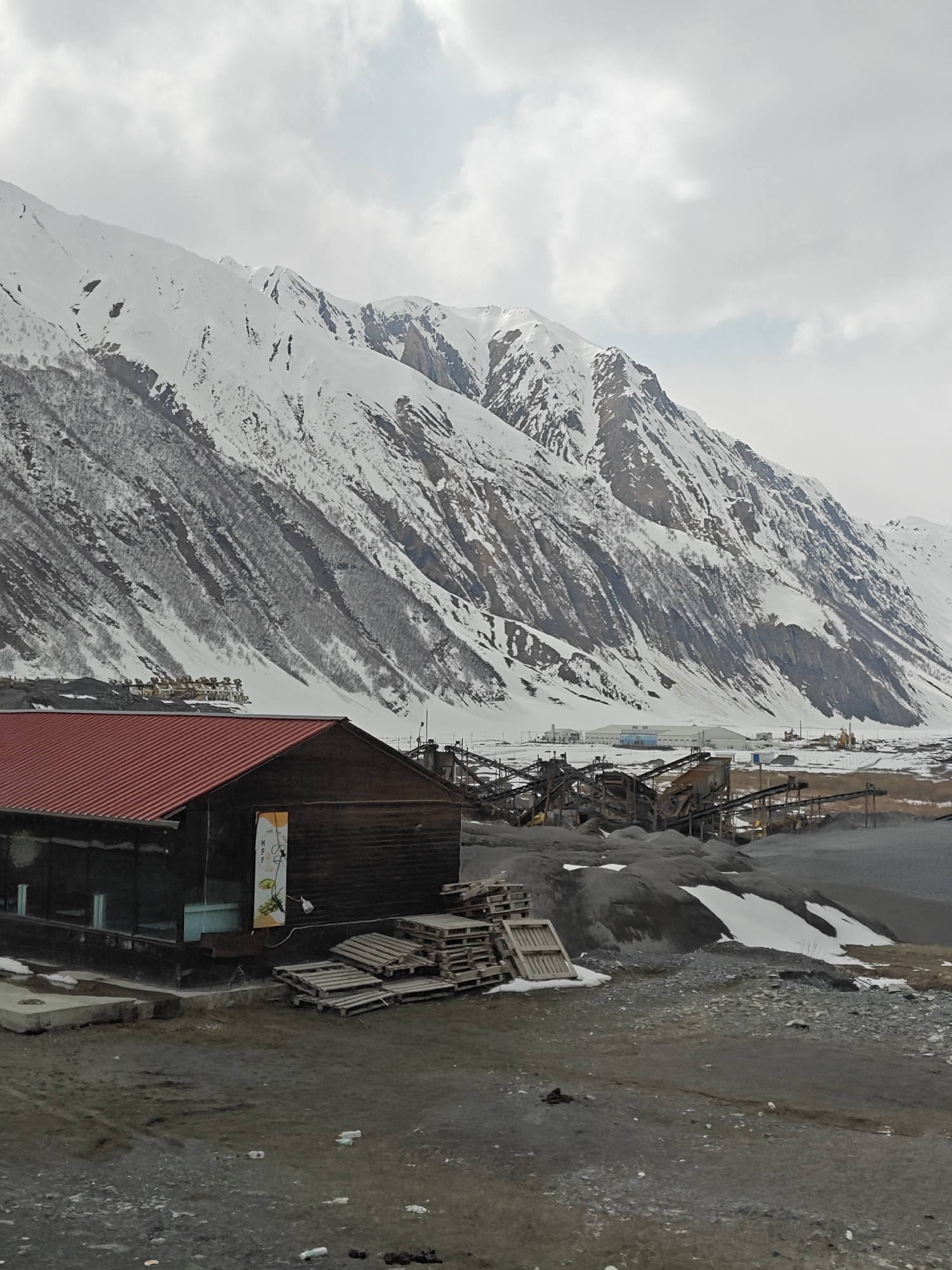 Witness documents snow-capped mountain landscape over four minutes