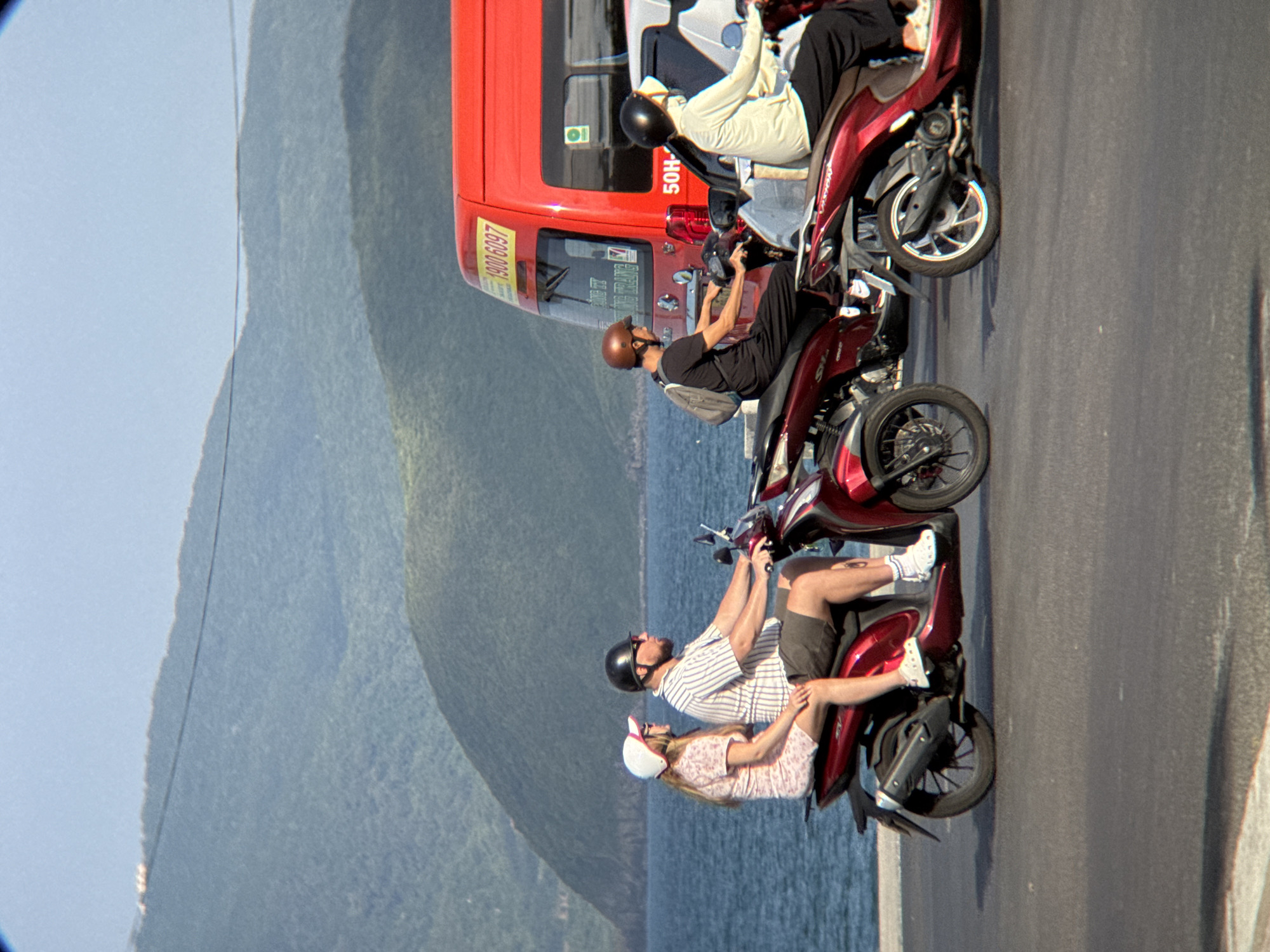 Morning life along Nha Trang's coastal promenade