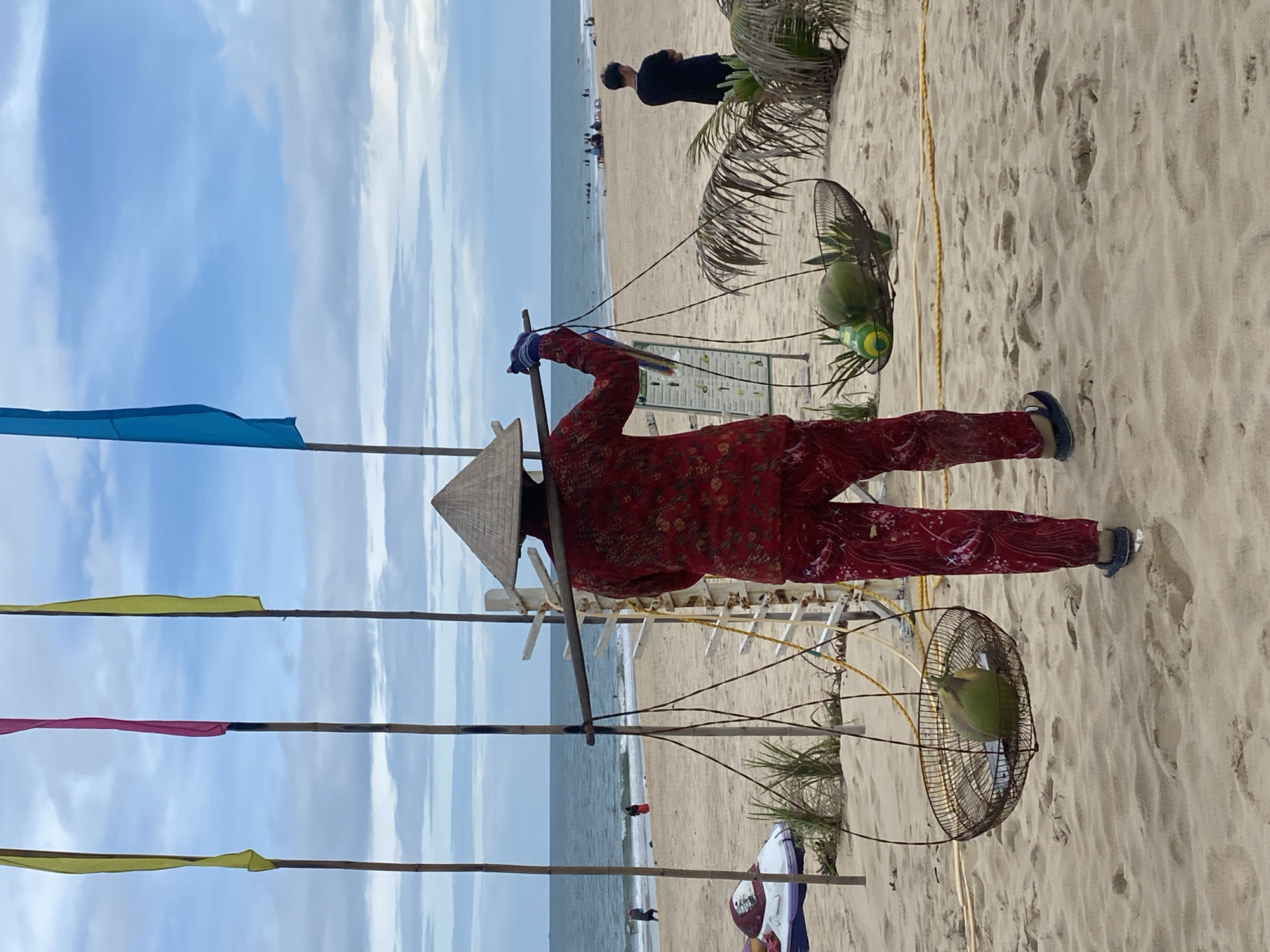 Beach day captured in Phu Thuy Ward Vietnam