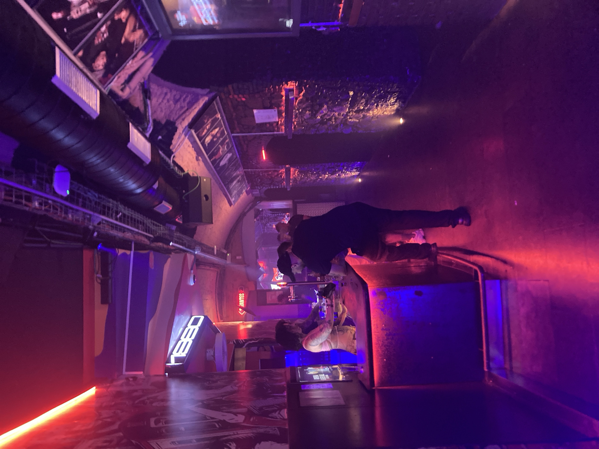 Night out at Marula Café nightclub in Barcelona