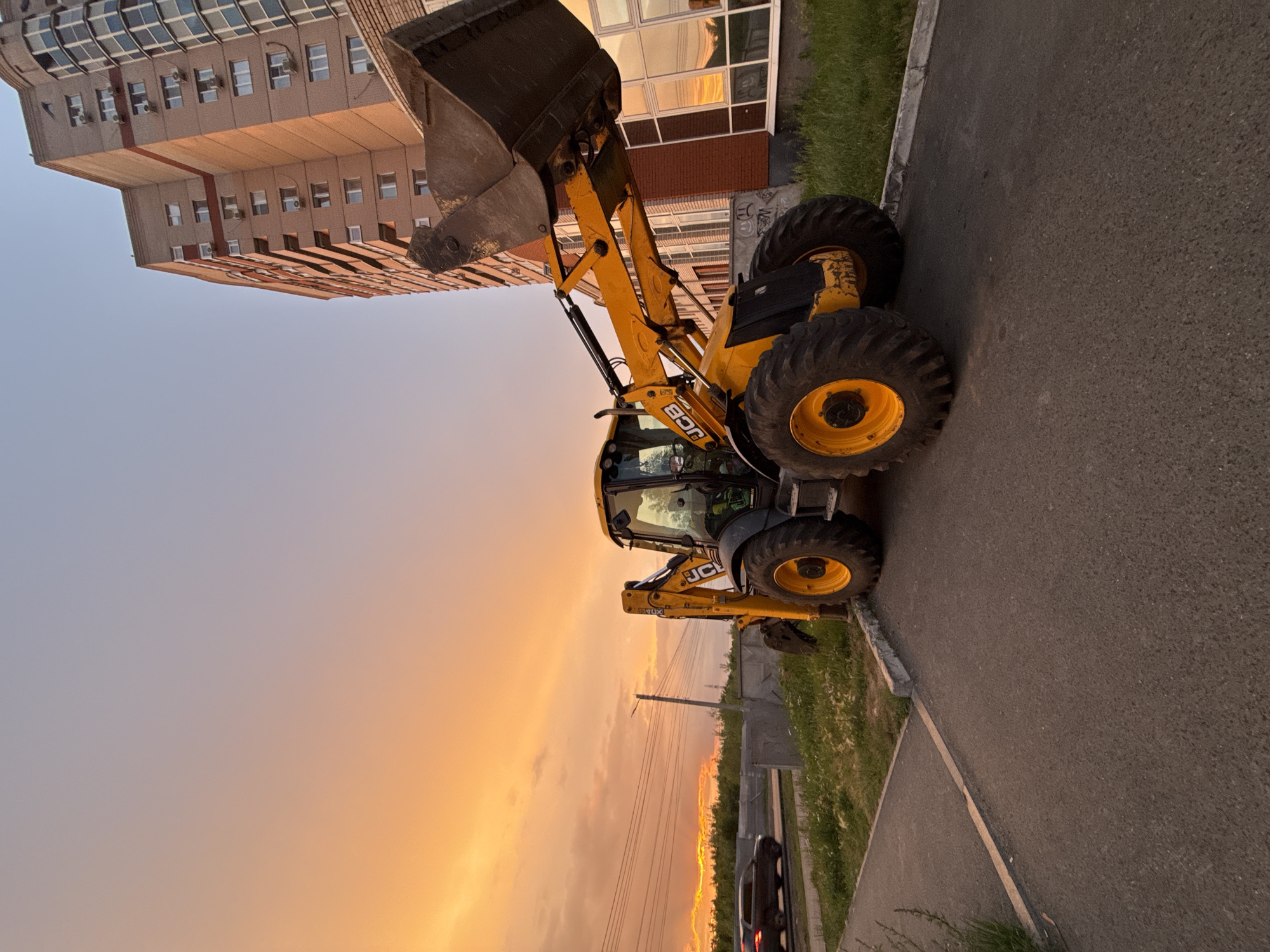 Izhevsk at golden hour: wildflowers, a rainbow, and city streets